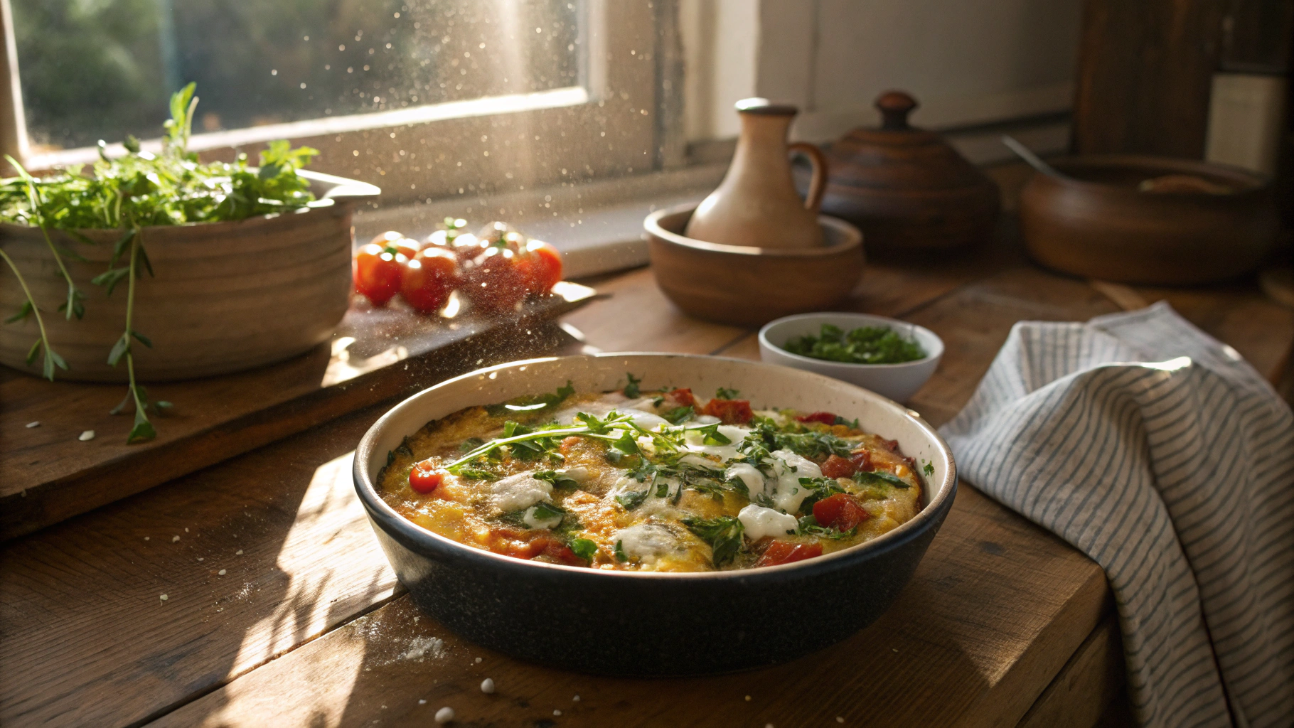 Keto Bacon Denver Omelet