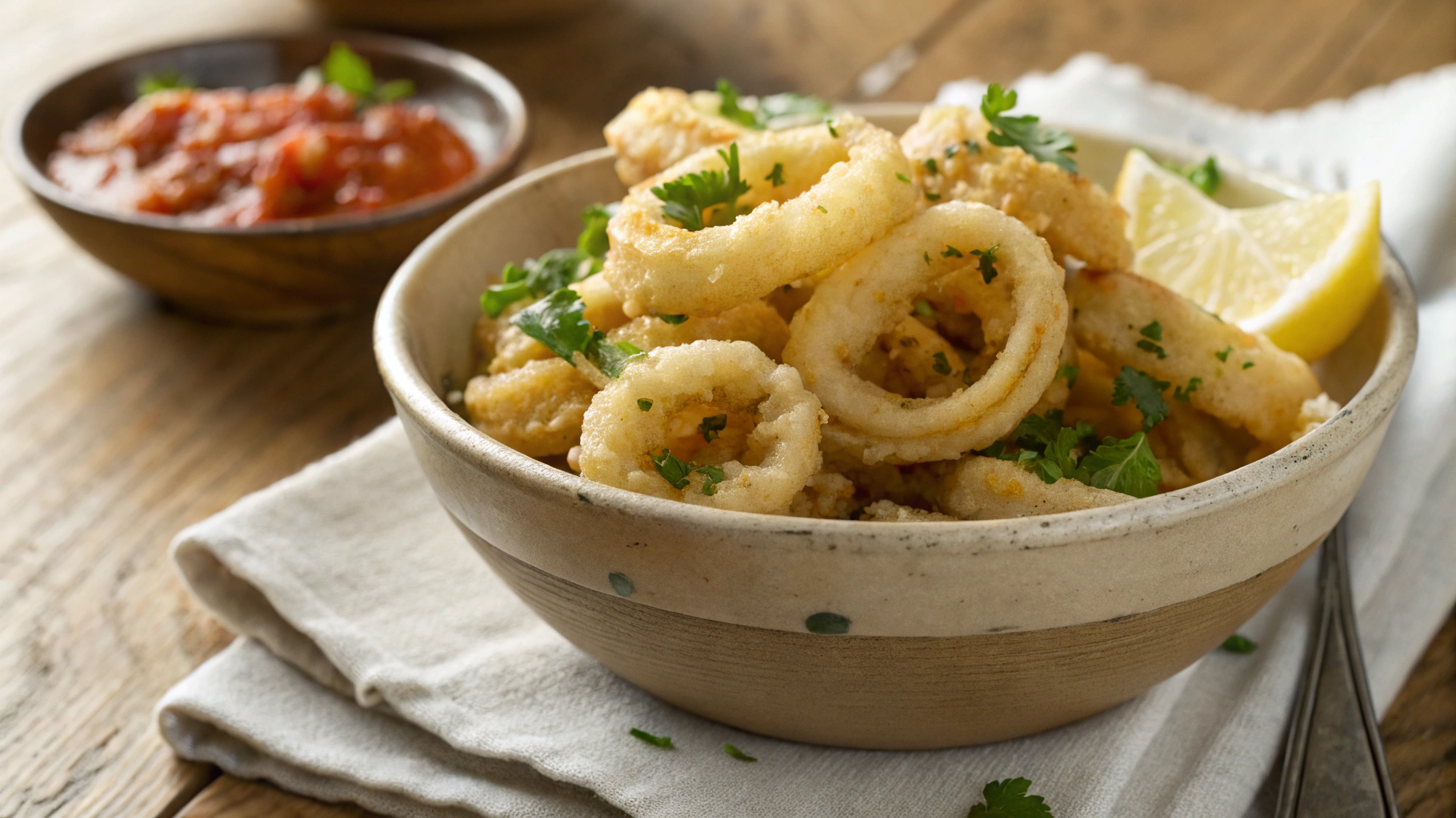 Keto Baked Calamari