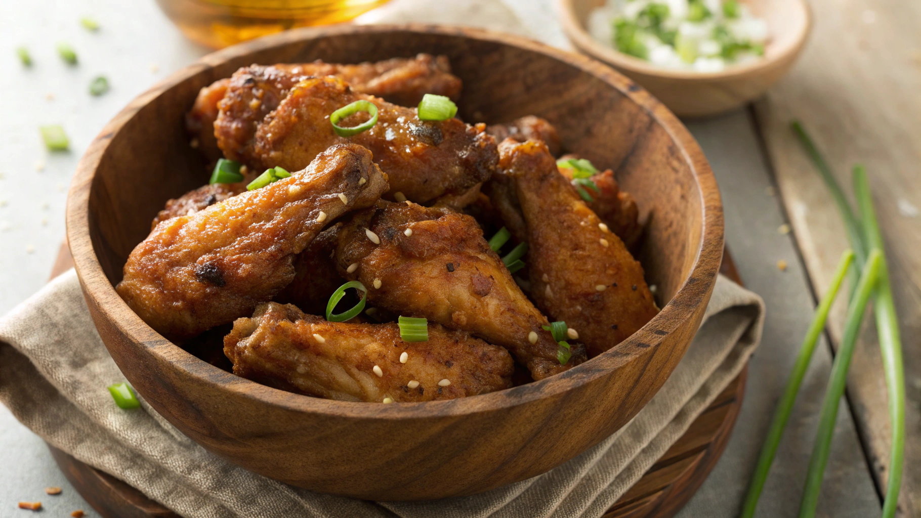 Keto Baked Crispy Wings and Dings