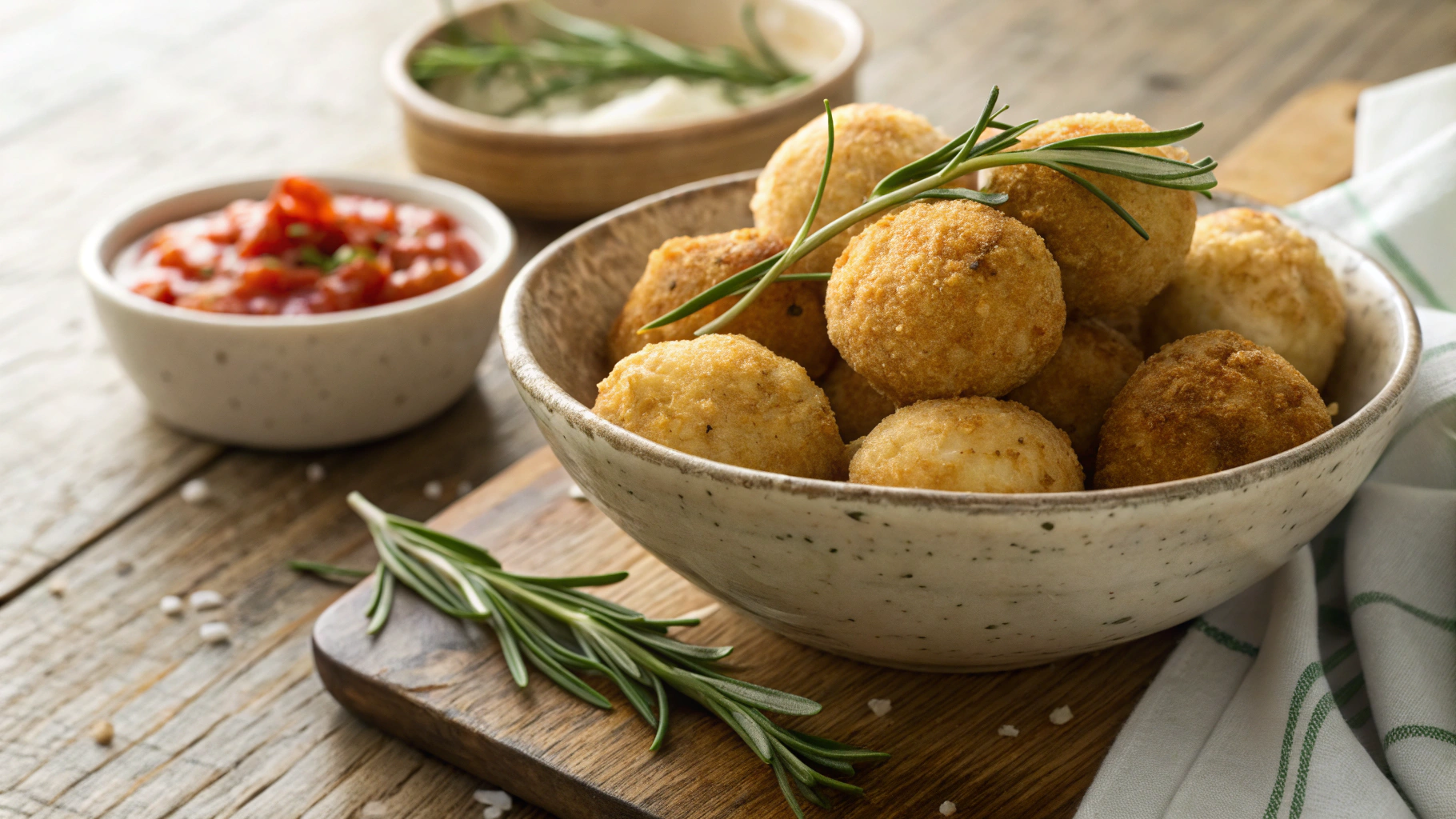 Keto Baked Goat Cheese Balls