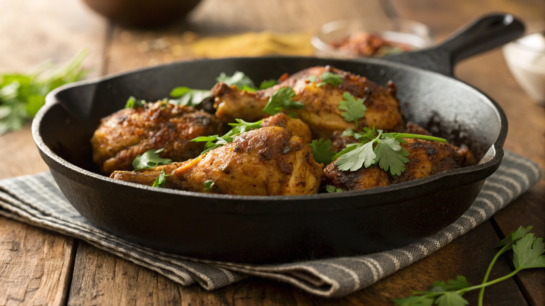 Keto Baked Masala Chicken