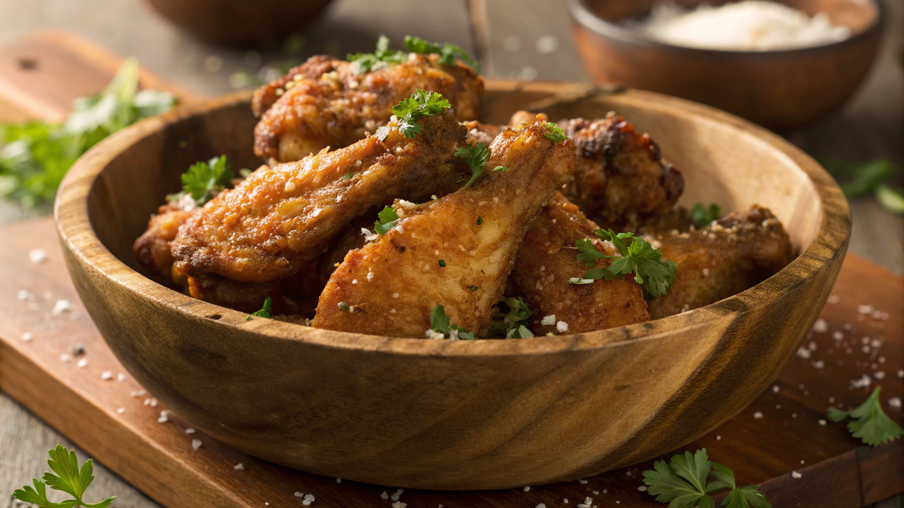 Keto Baked Spiced Chicken Wings