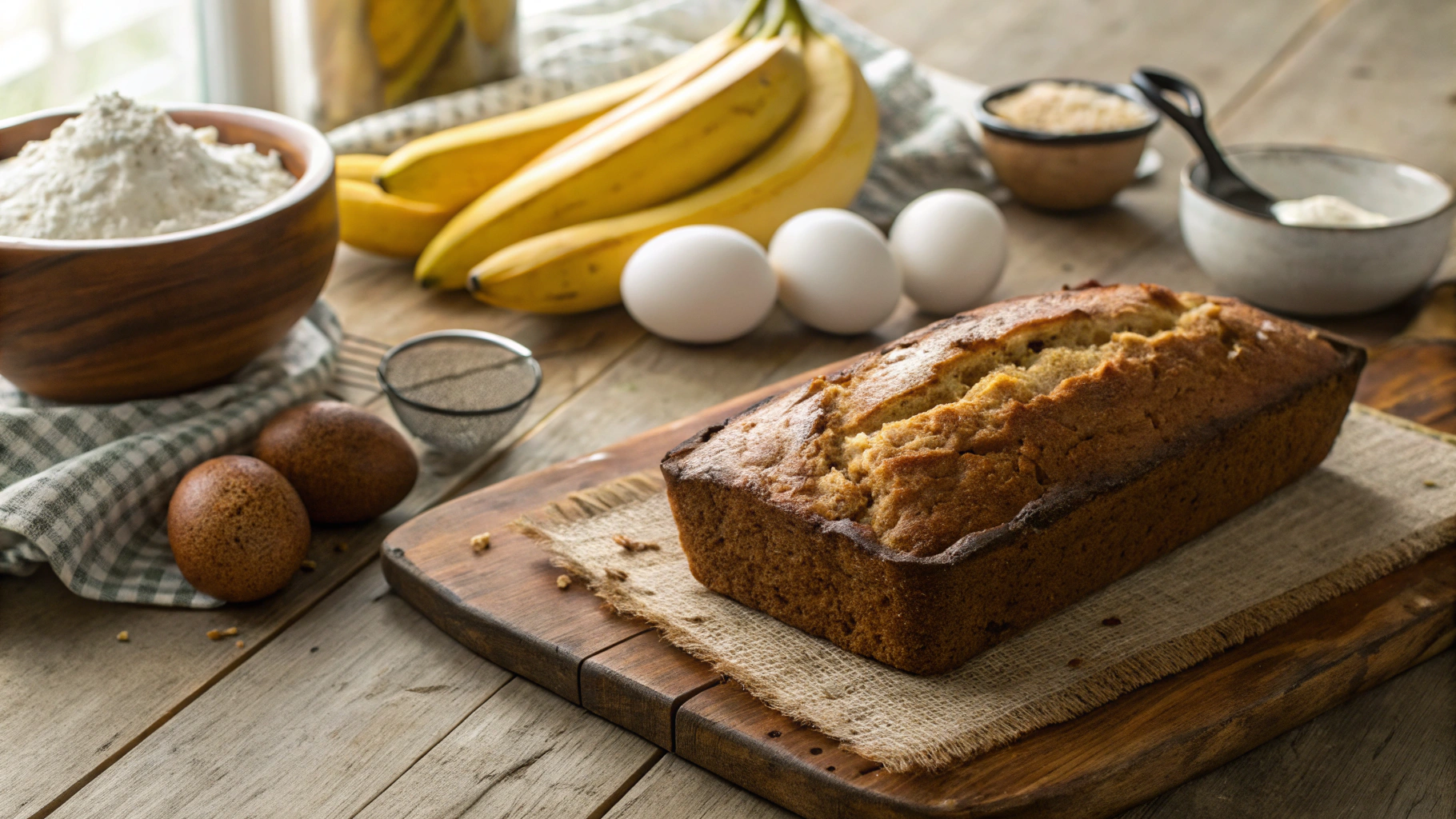 Keto Banana Bread with Coconut Flour
