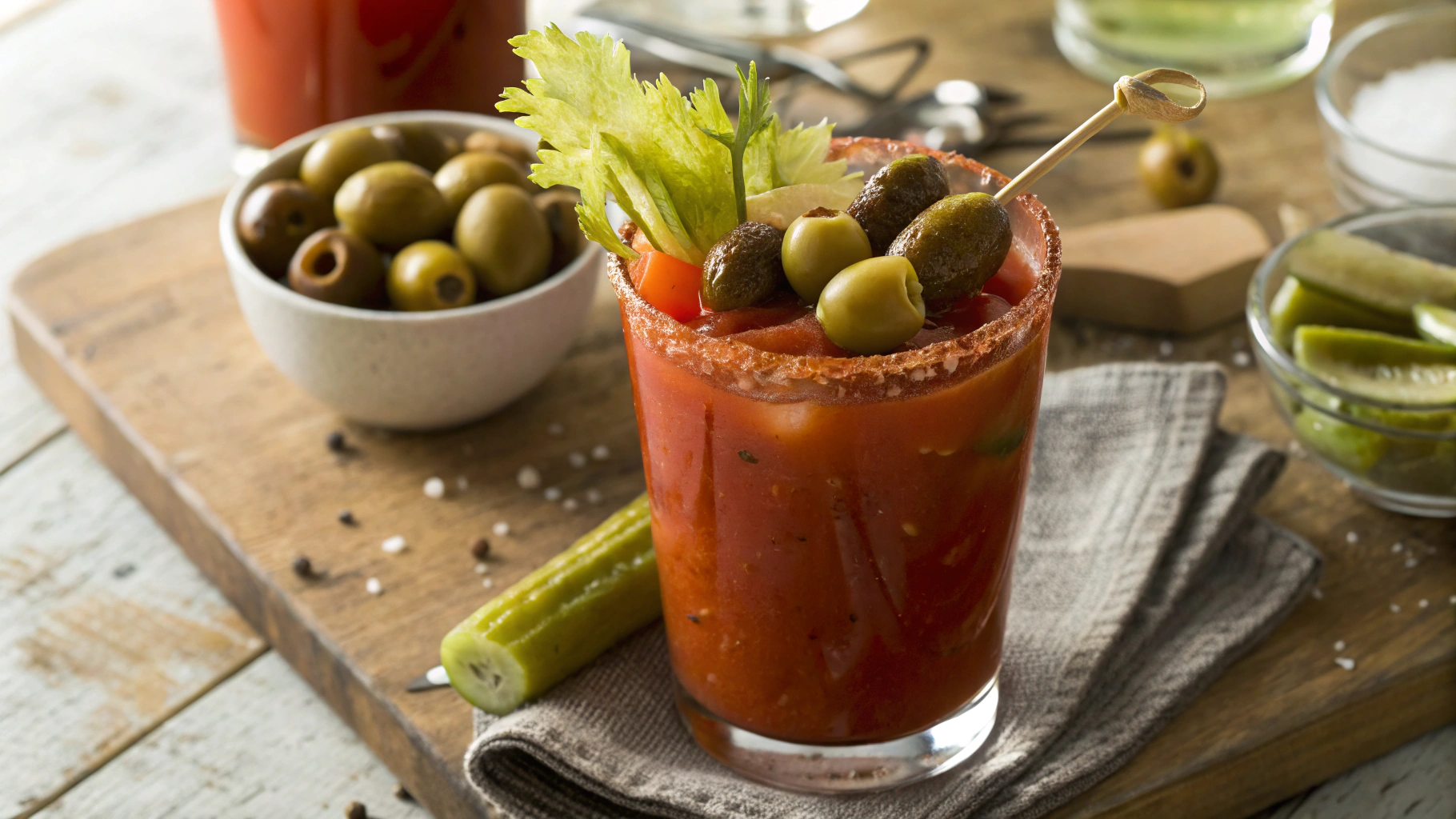 Low Carb Basic Bloody Mary