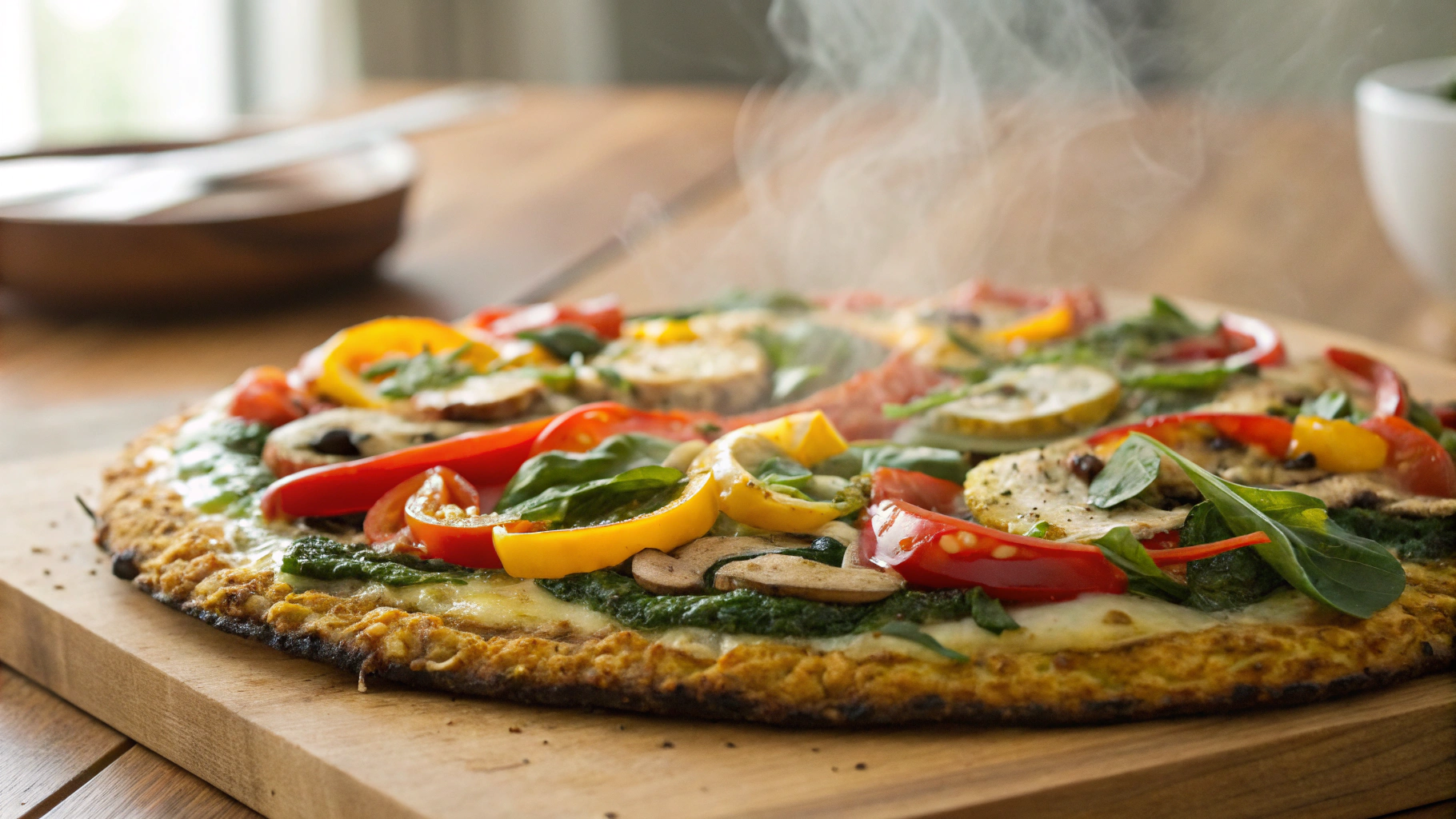 Keto Basic Zucchini Pizza Crust