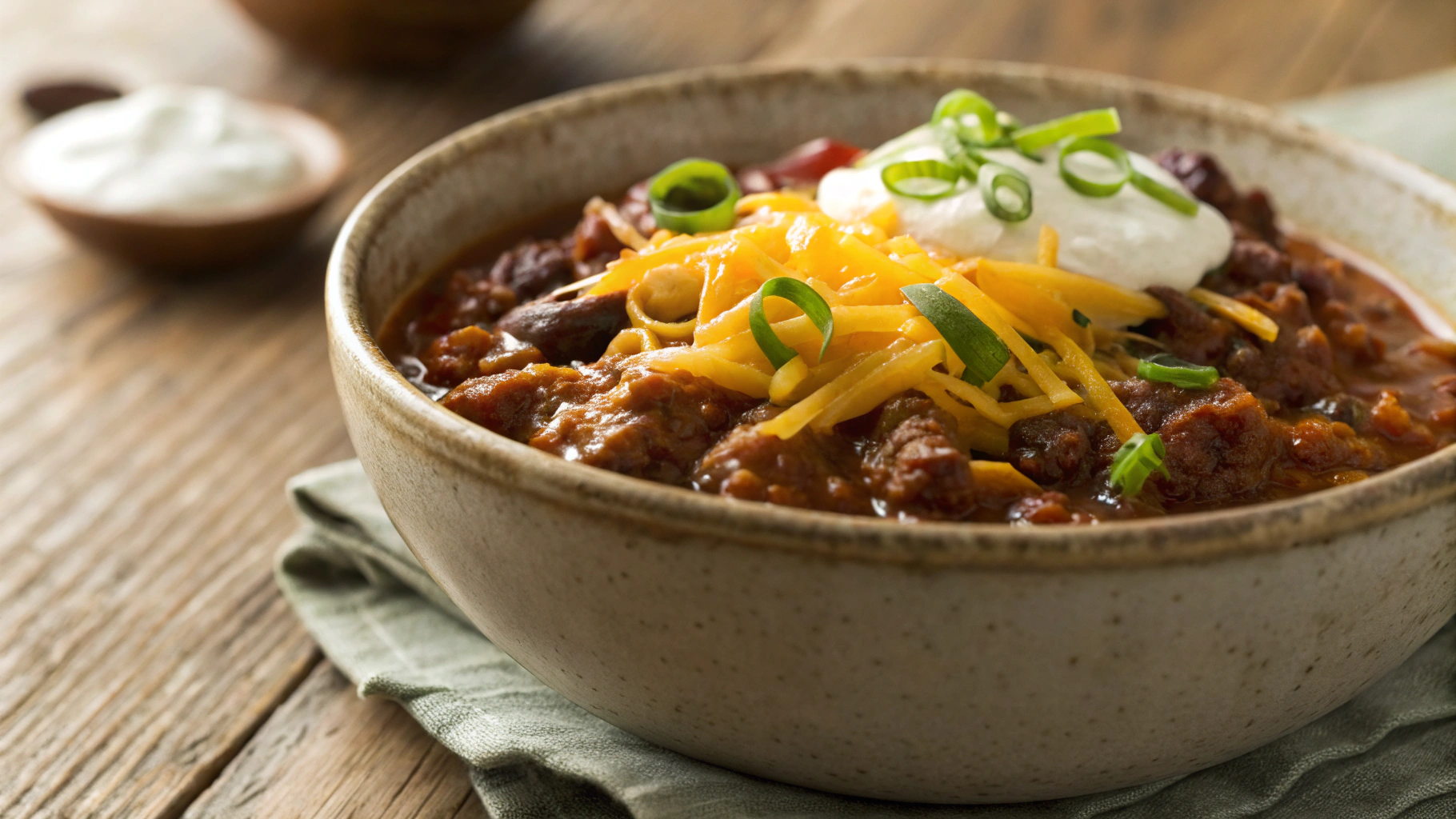 Keto Beef Chili With Cheese