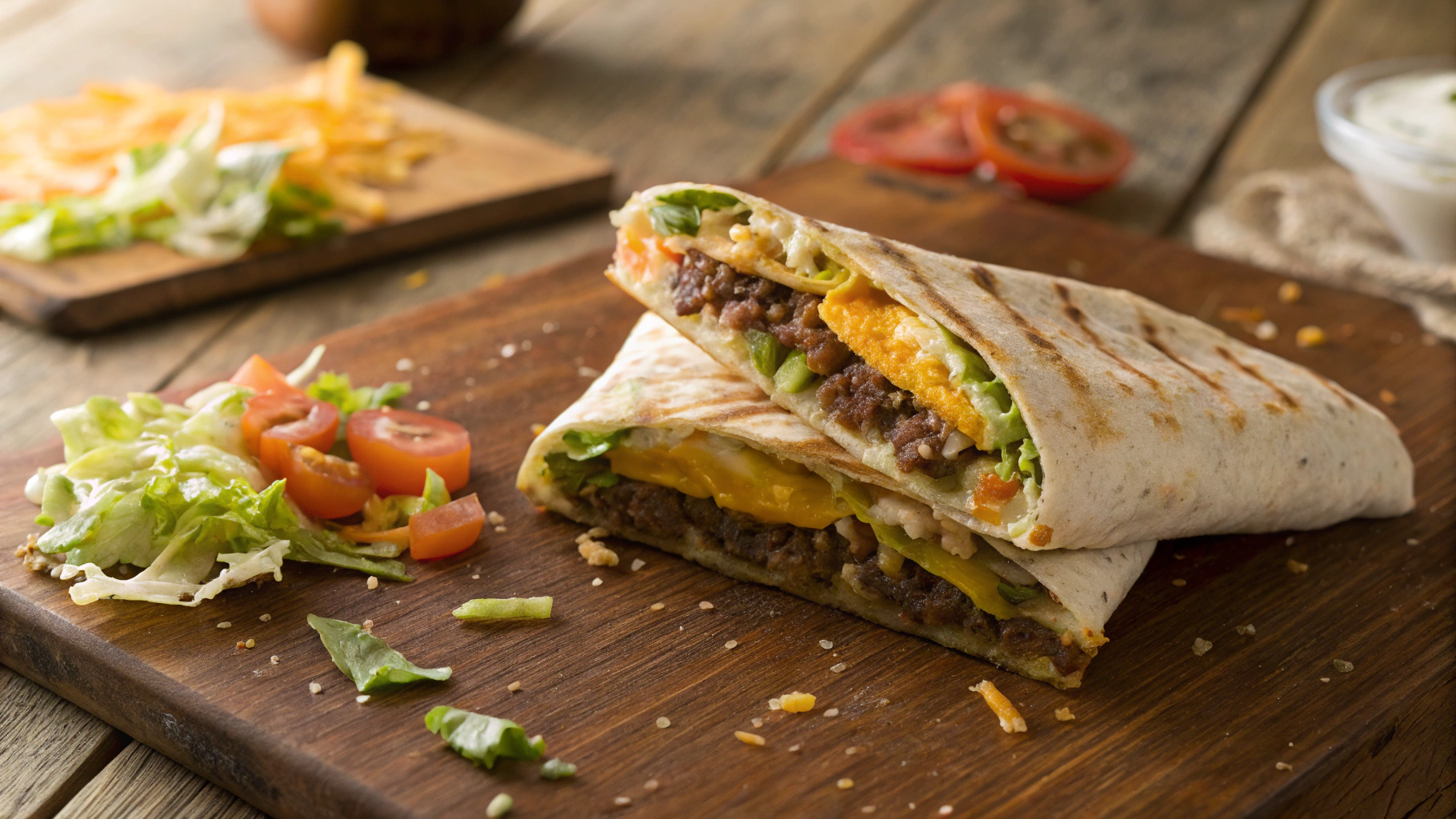 Keto Beef Nori Crunch Wrap