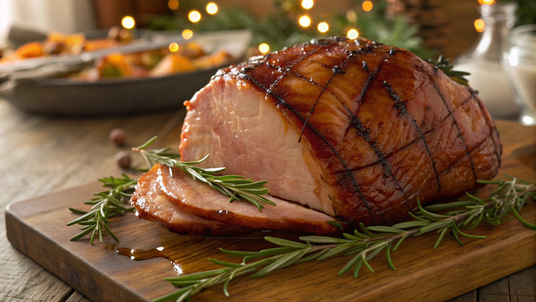 Keto Best-Ever Brown Sugar Glazed Spiral Ham