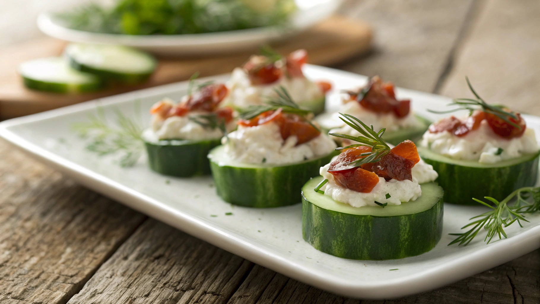 Keto BLT Cucumber Stacks