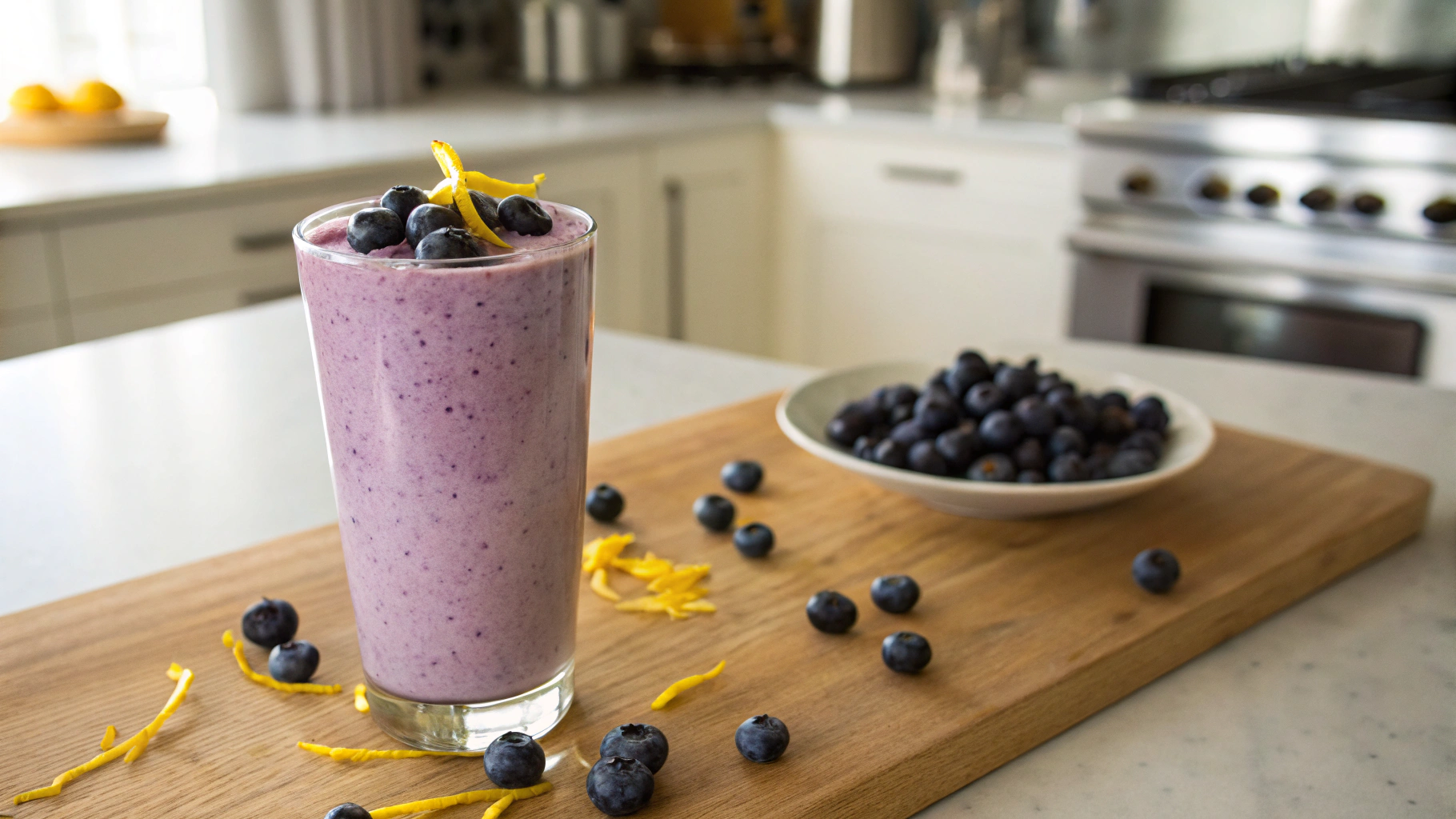 Keto Blueberry cheesecake Smoothie