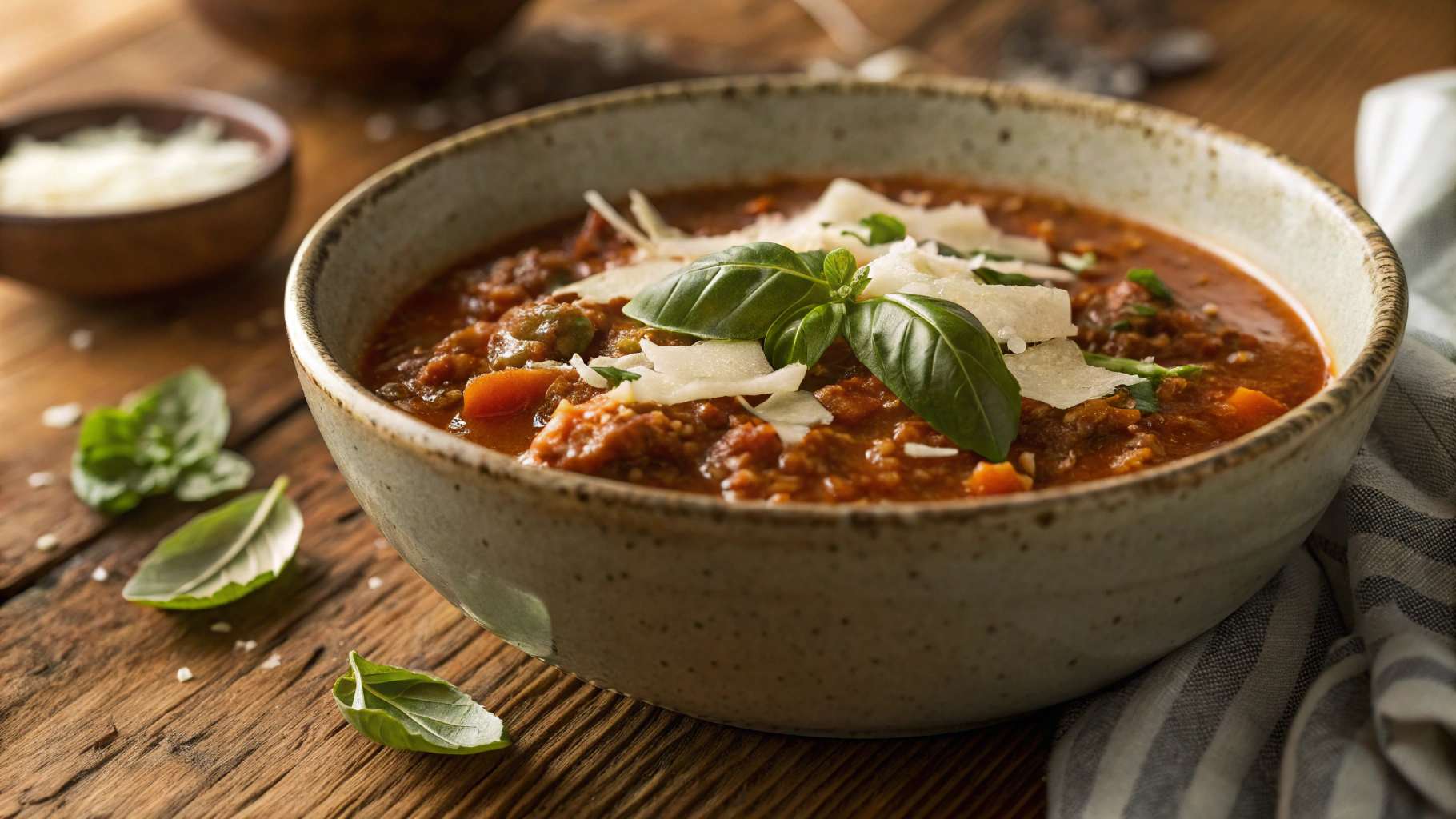 Low Carb Bolognese Soup