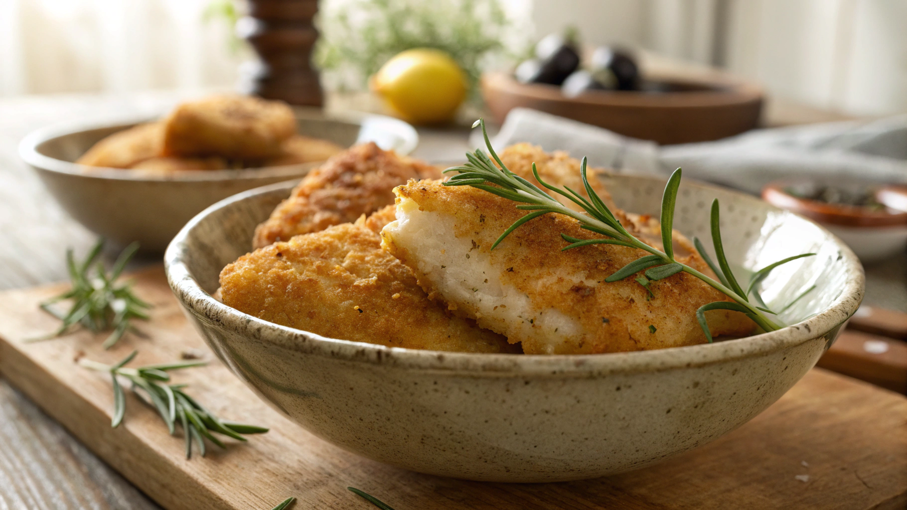 Keto Breaded Fish