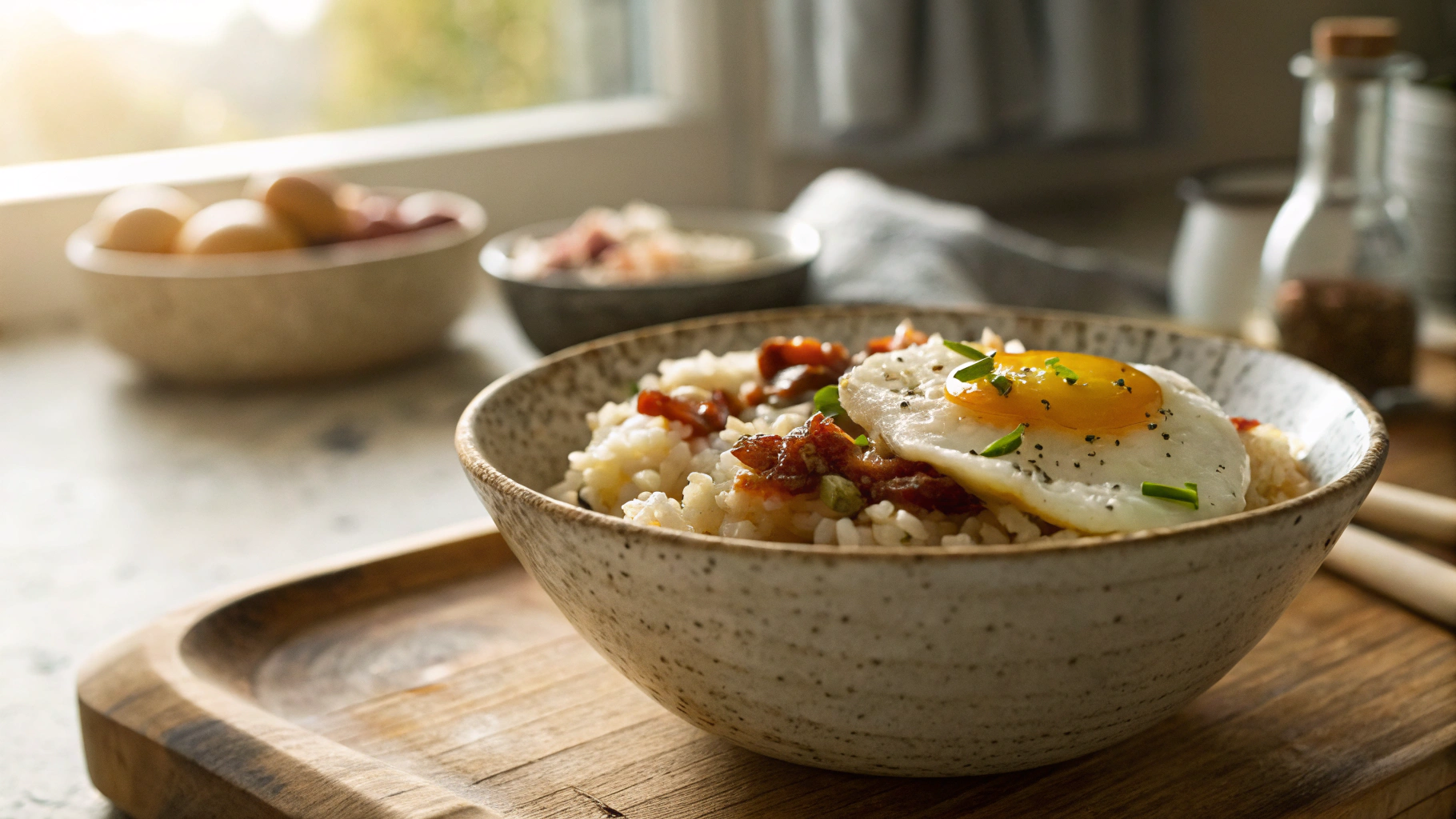 Keto Breakfast Fried Rice