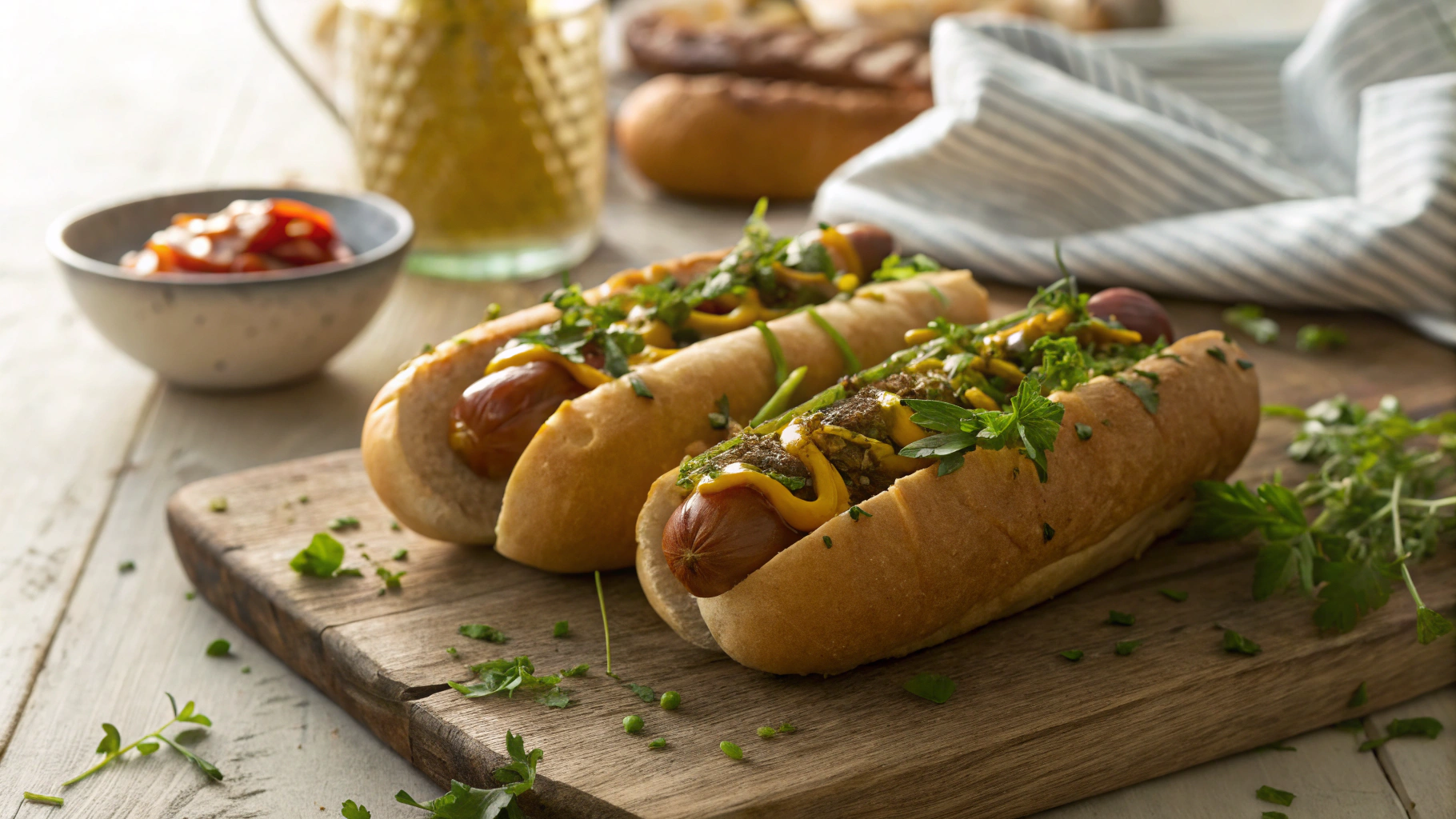 Keto Breakfast Hot Dogs