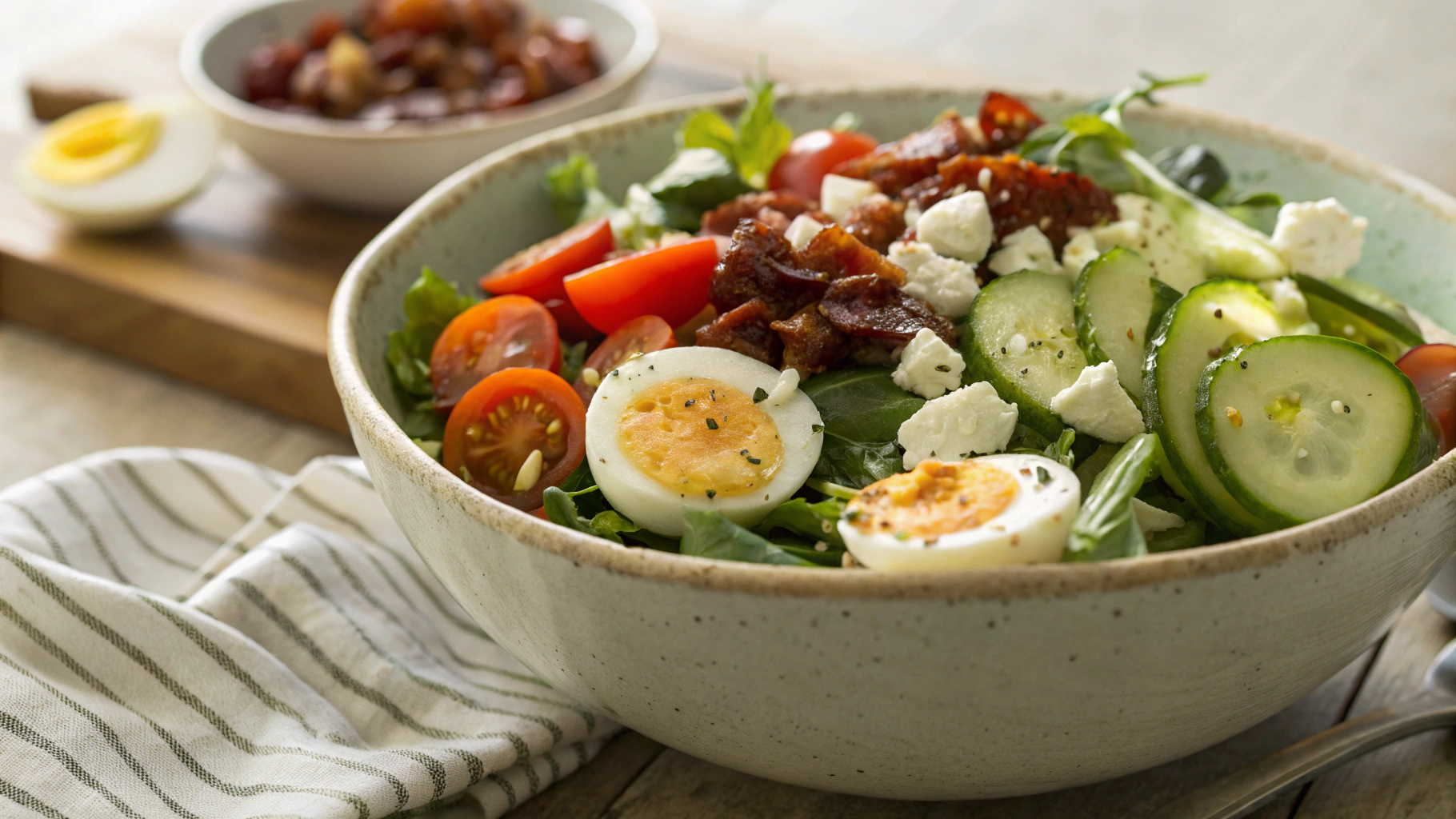 Keto Breakfast Salad