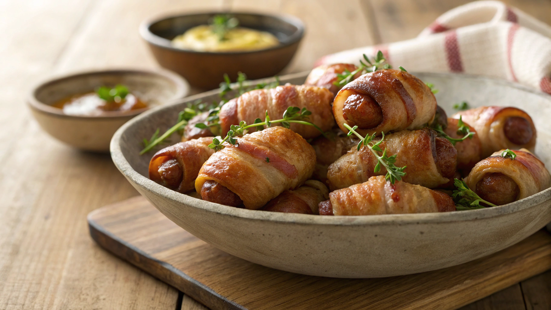 Keto British “Pigs in Blankets” Christmas Side