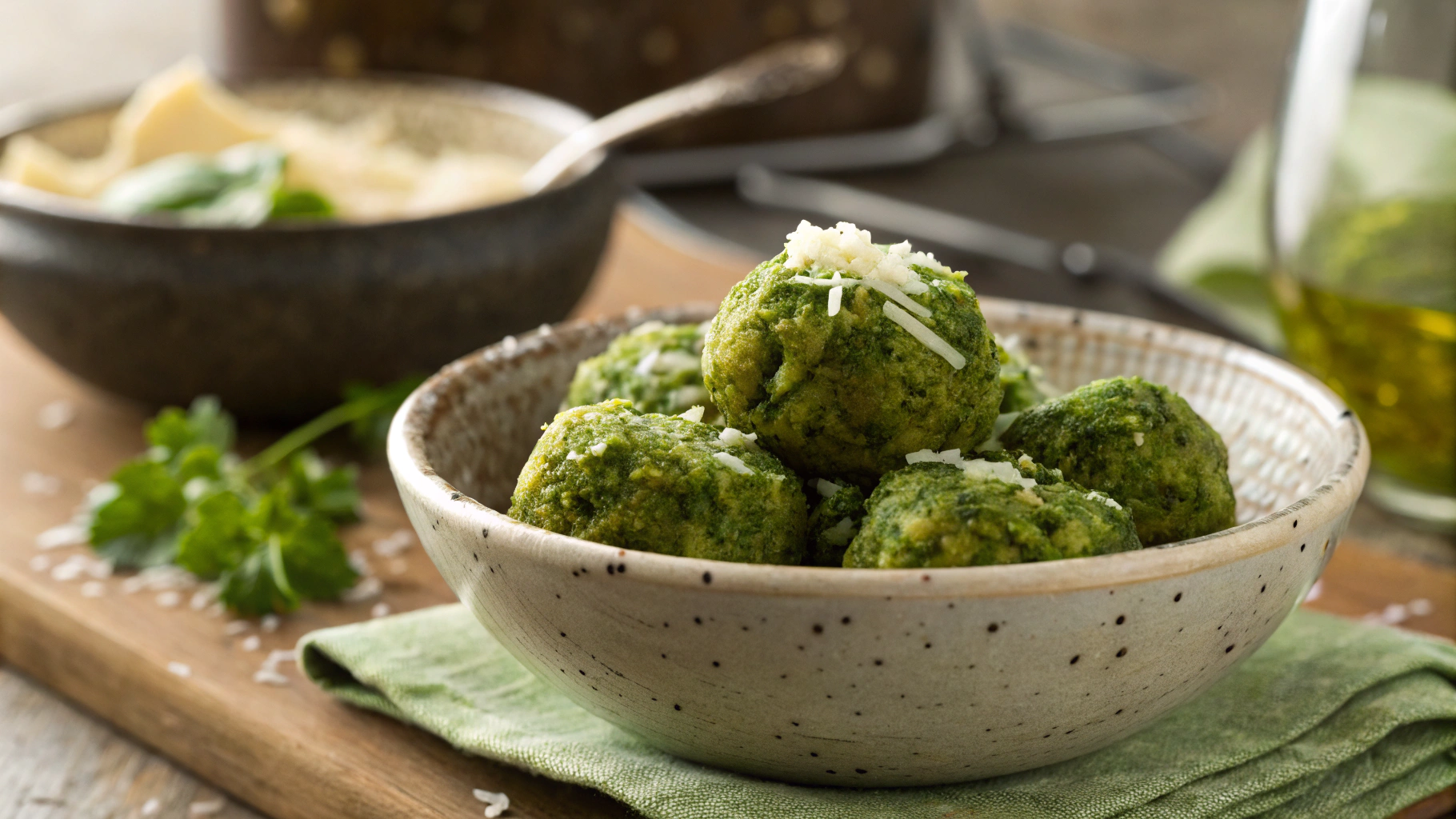 Keto Broccoli Pesto Bites
