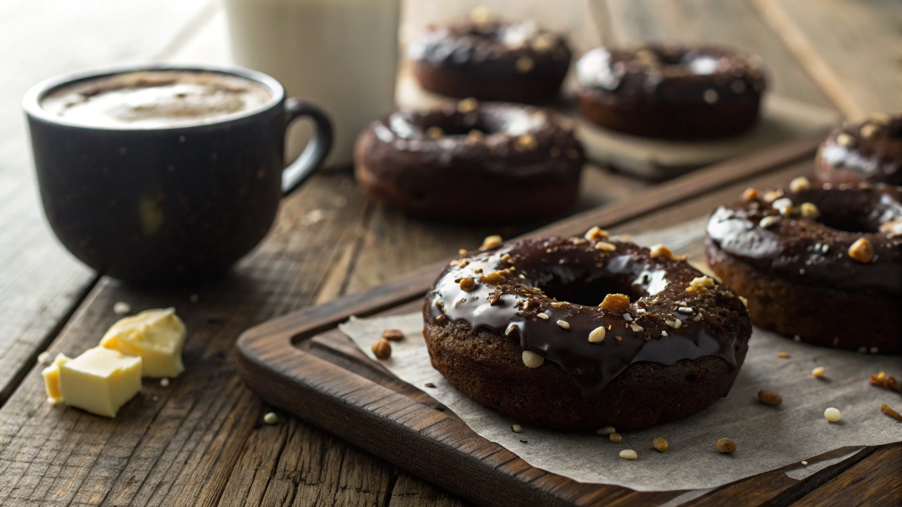 Keto Brownie Donuts