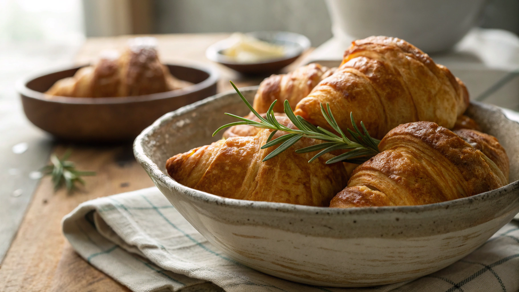 Keto Butter Croissants