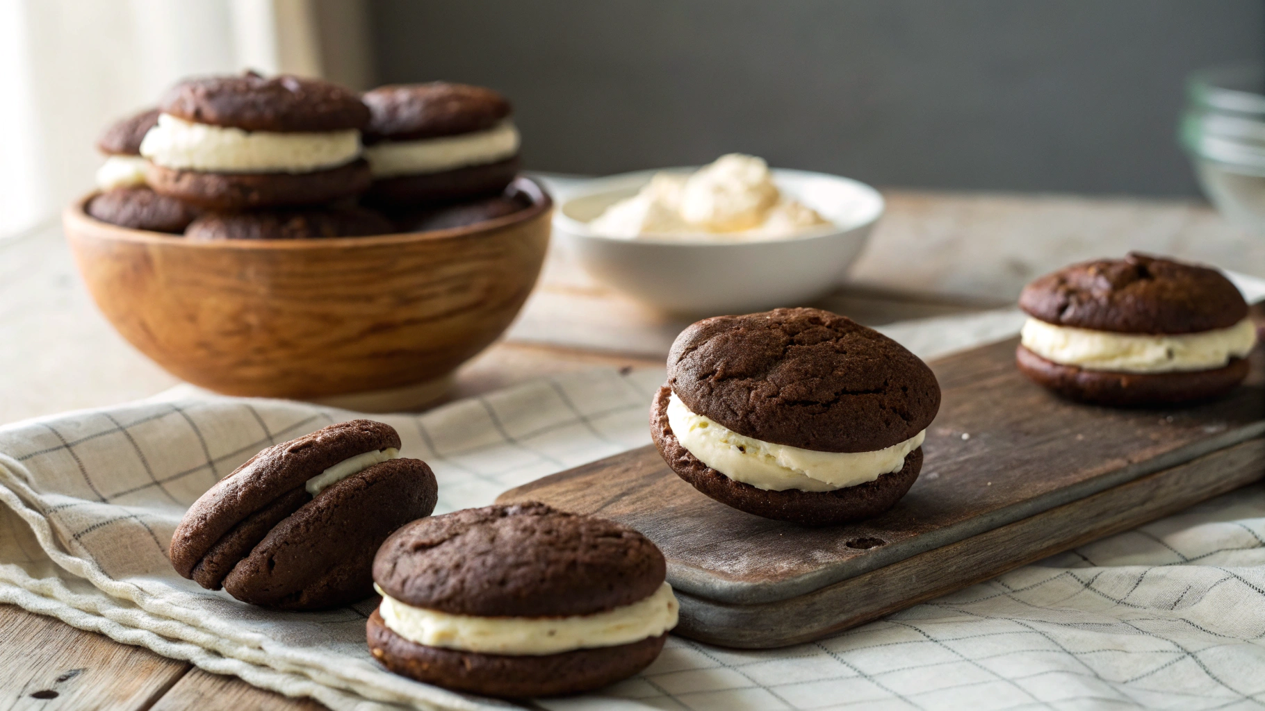 Keto Buttercream Whoopie Pies