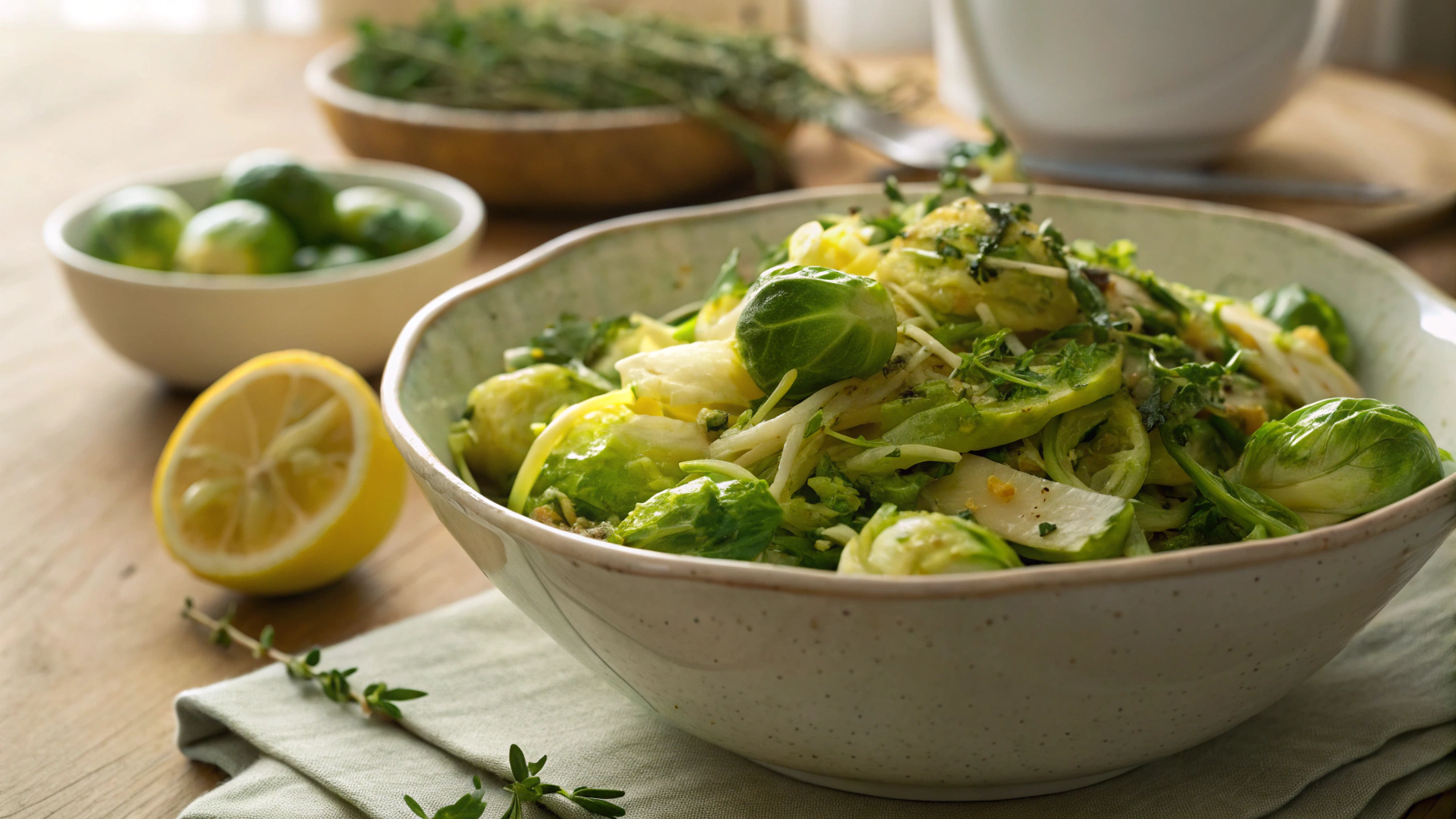 Keto Buttery Cabbage and Sprout Sauté