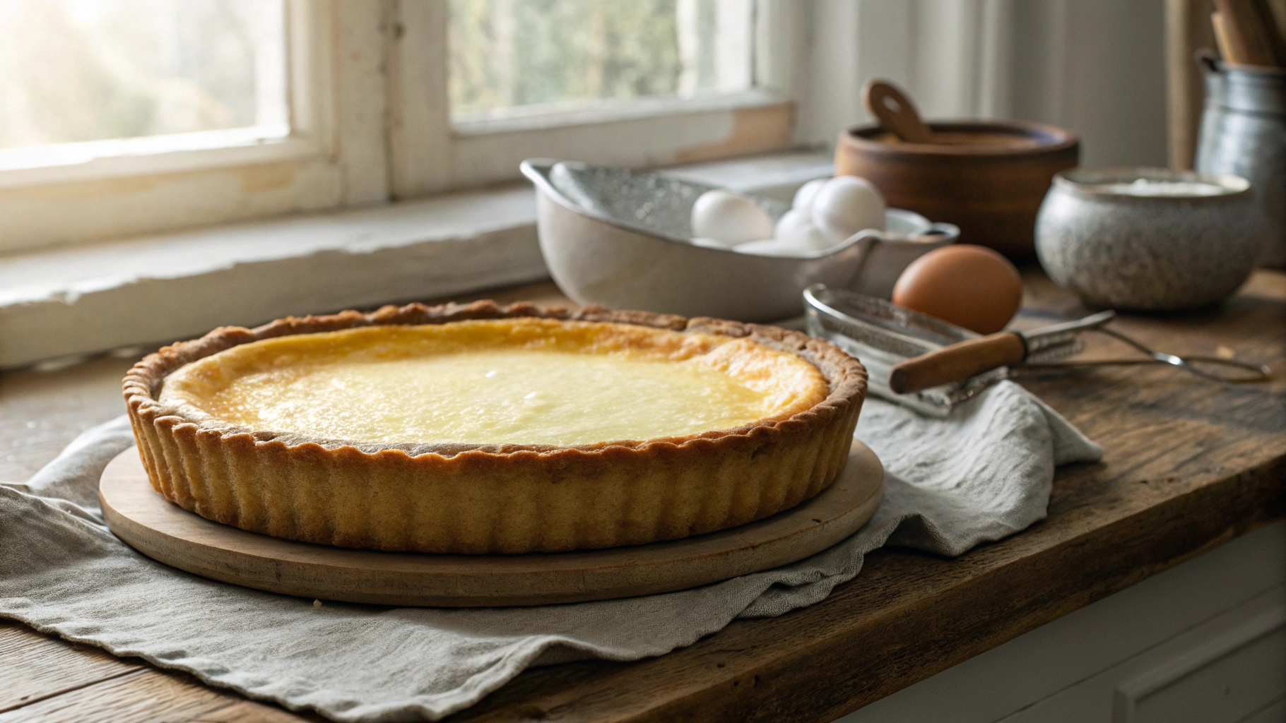 Keto Carb Cheese Tart