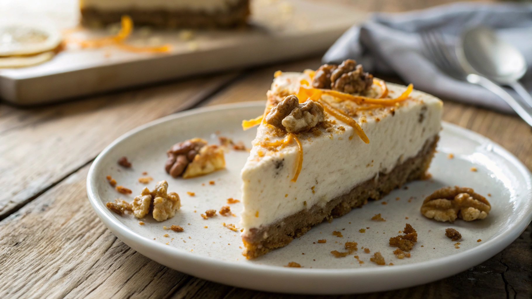 Keto Carrot Cake Cheesecake