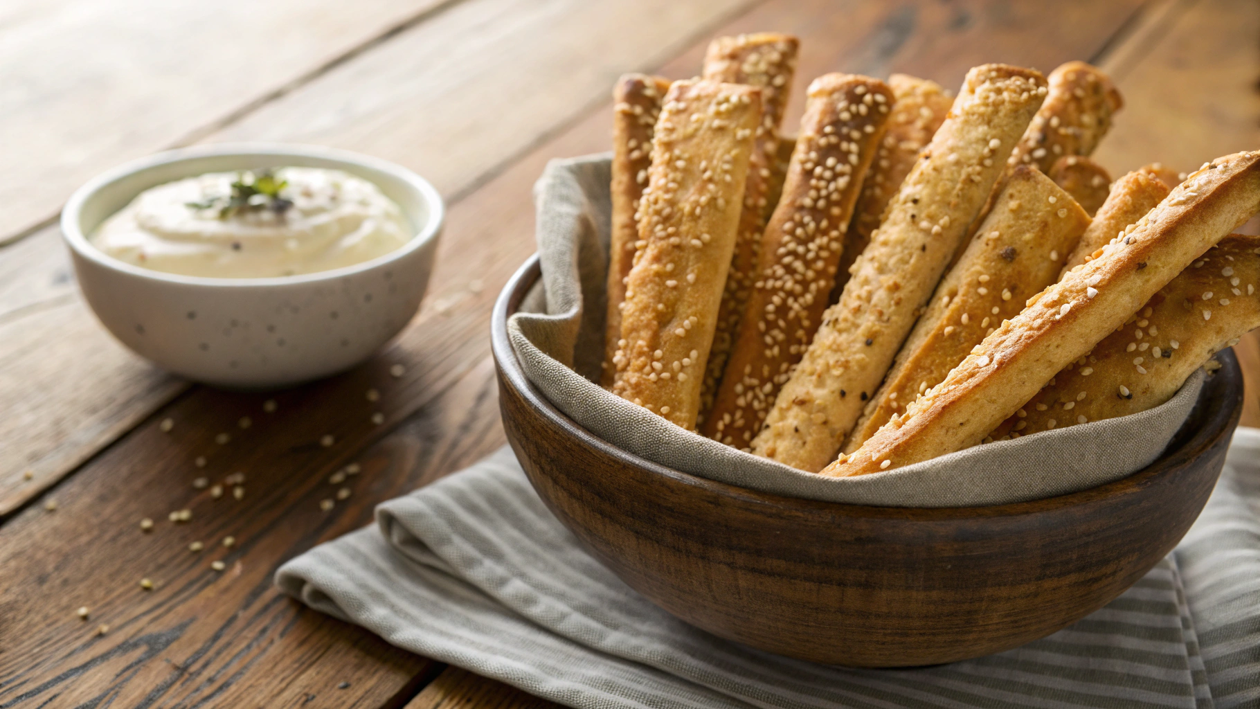 Keto Cauliflower Bread Sticks
