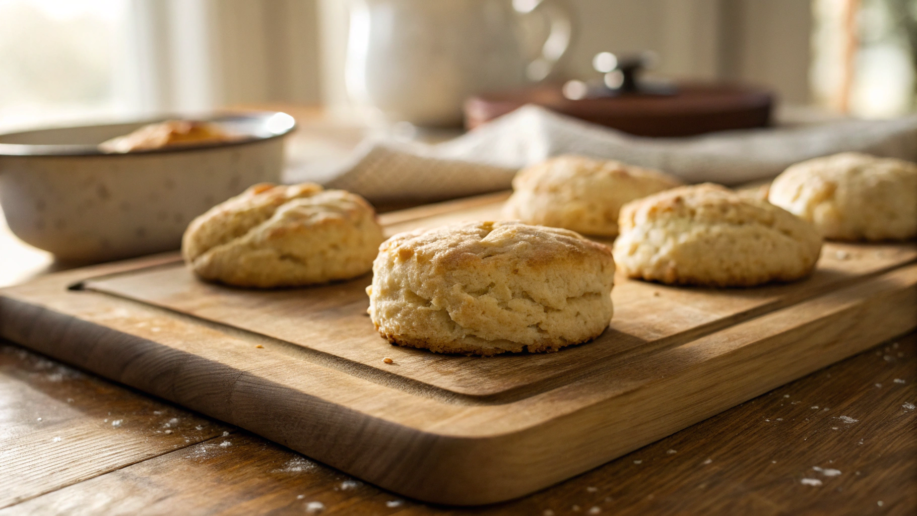 Keto Cheddar Drop Biscuits