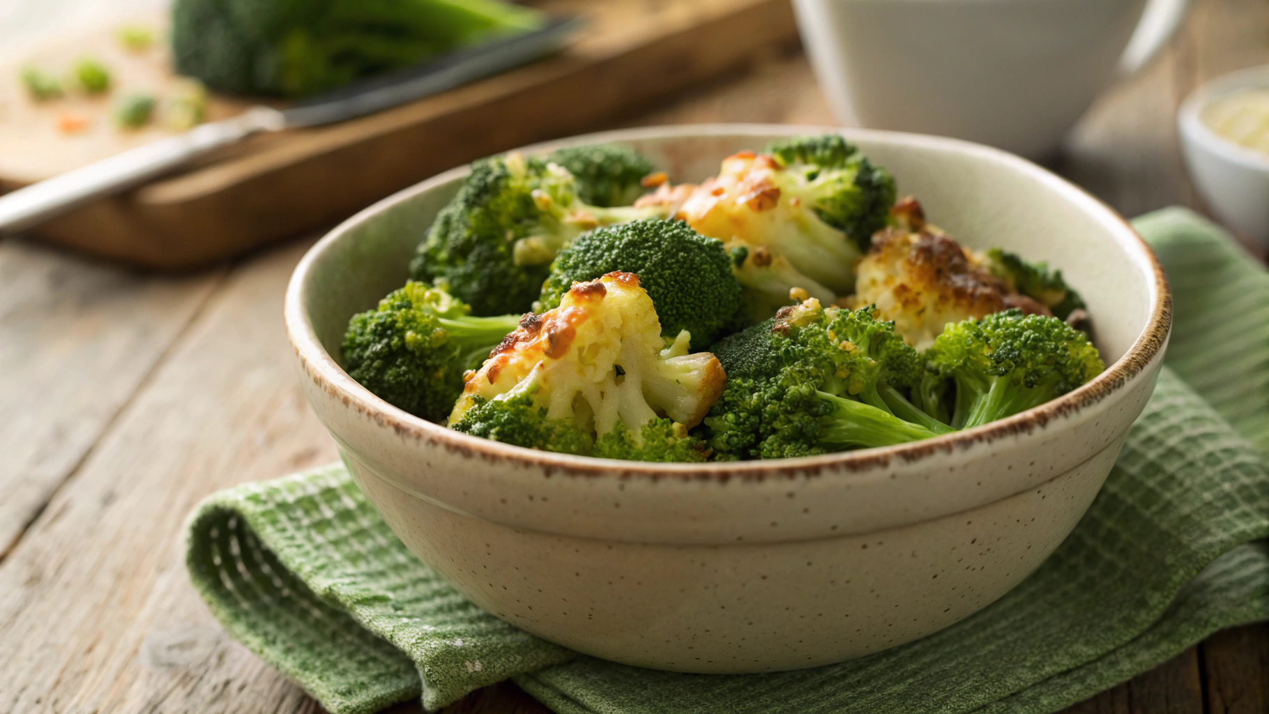Keto Cheesy Broccoli