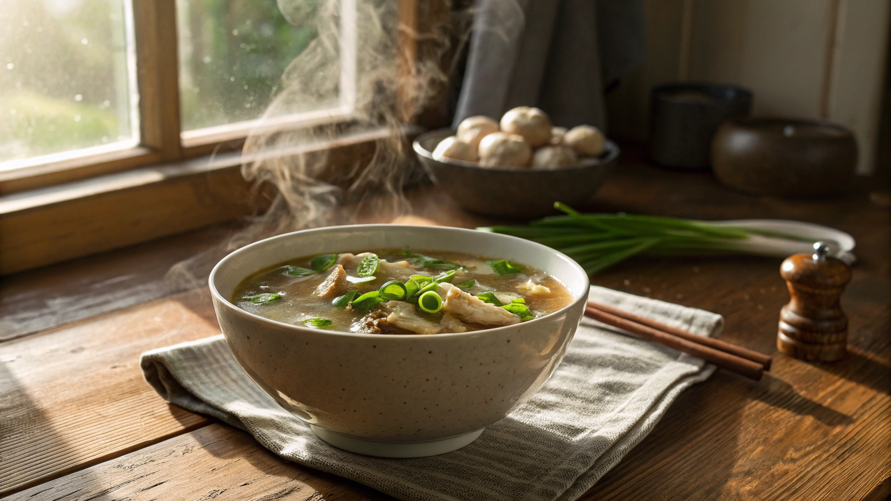 Keto Chicken and Mushroom Soup