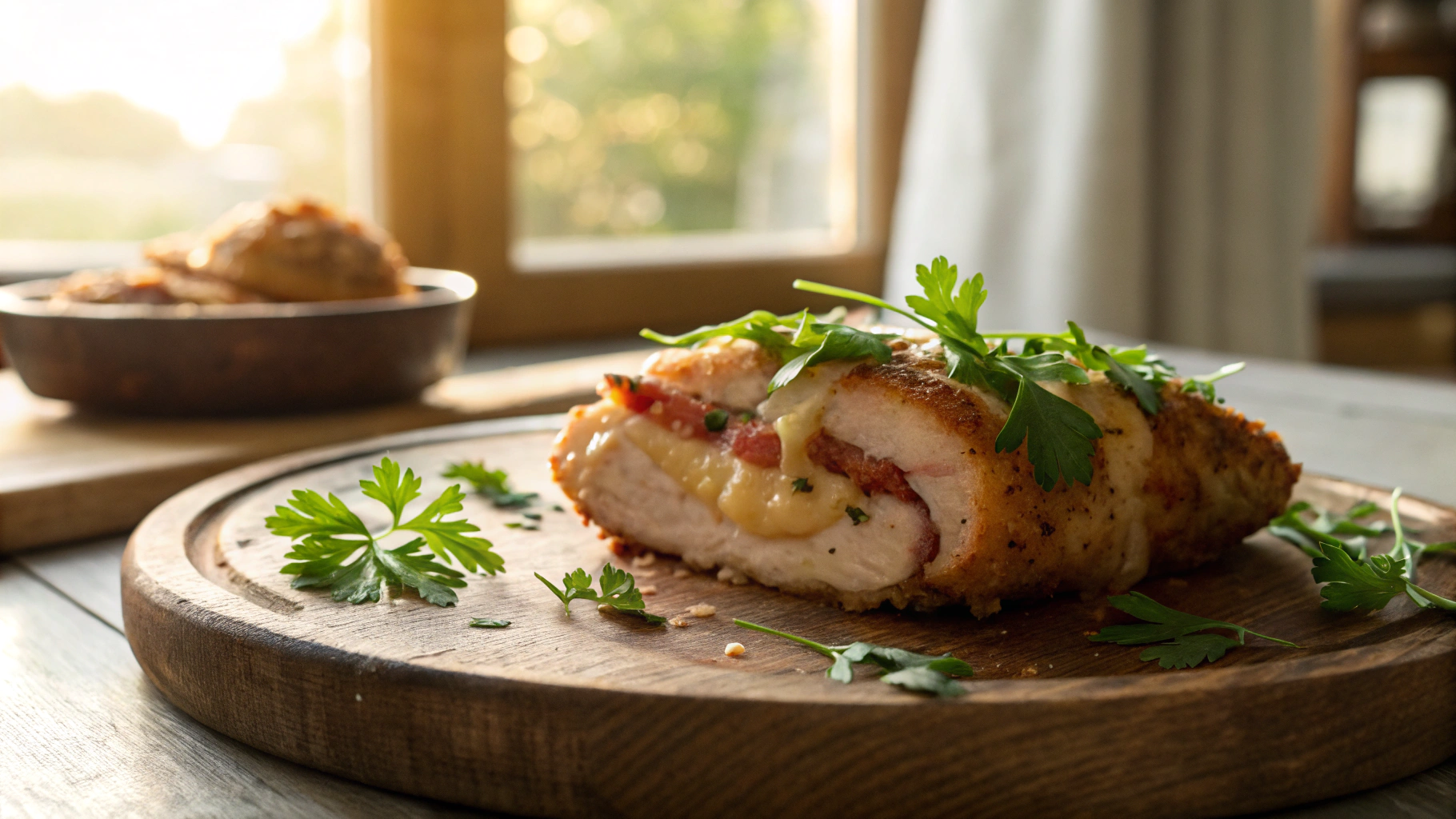 Keto Chicken Cordon Bleu