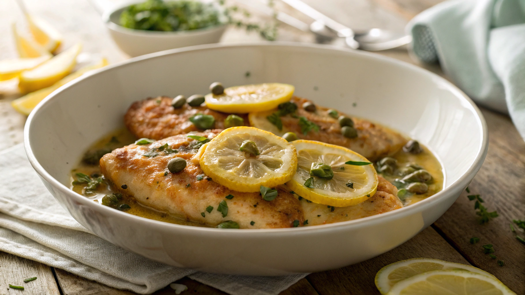 Keto Chicken Francese