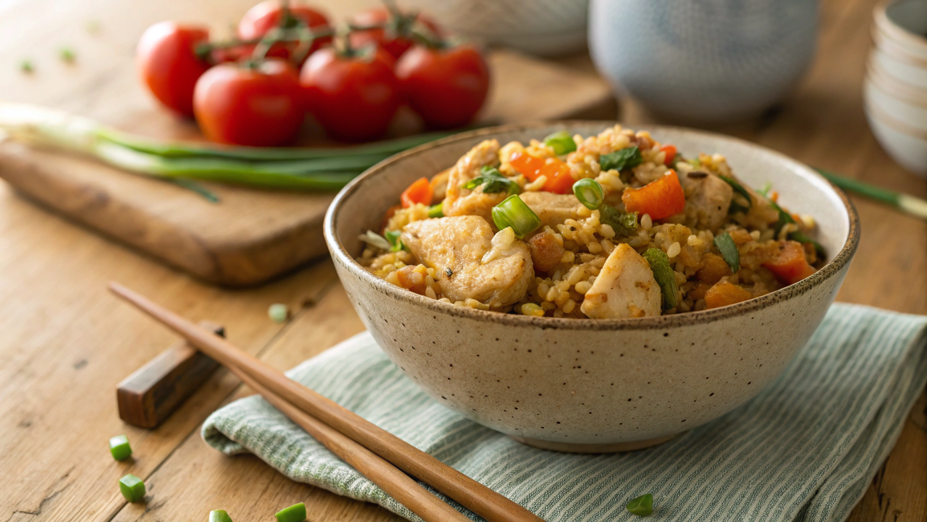 Keto Chicken Fried Rice