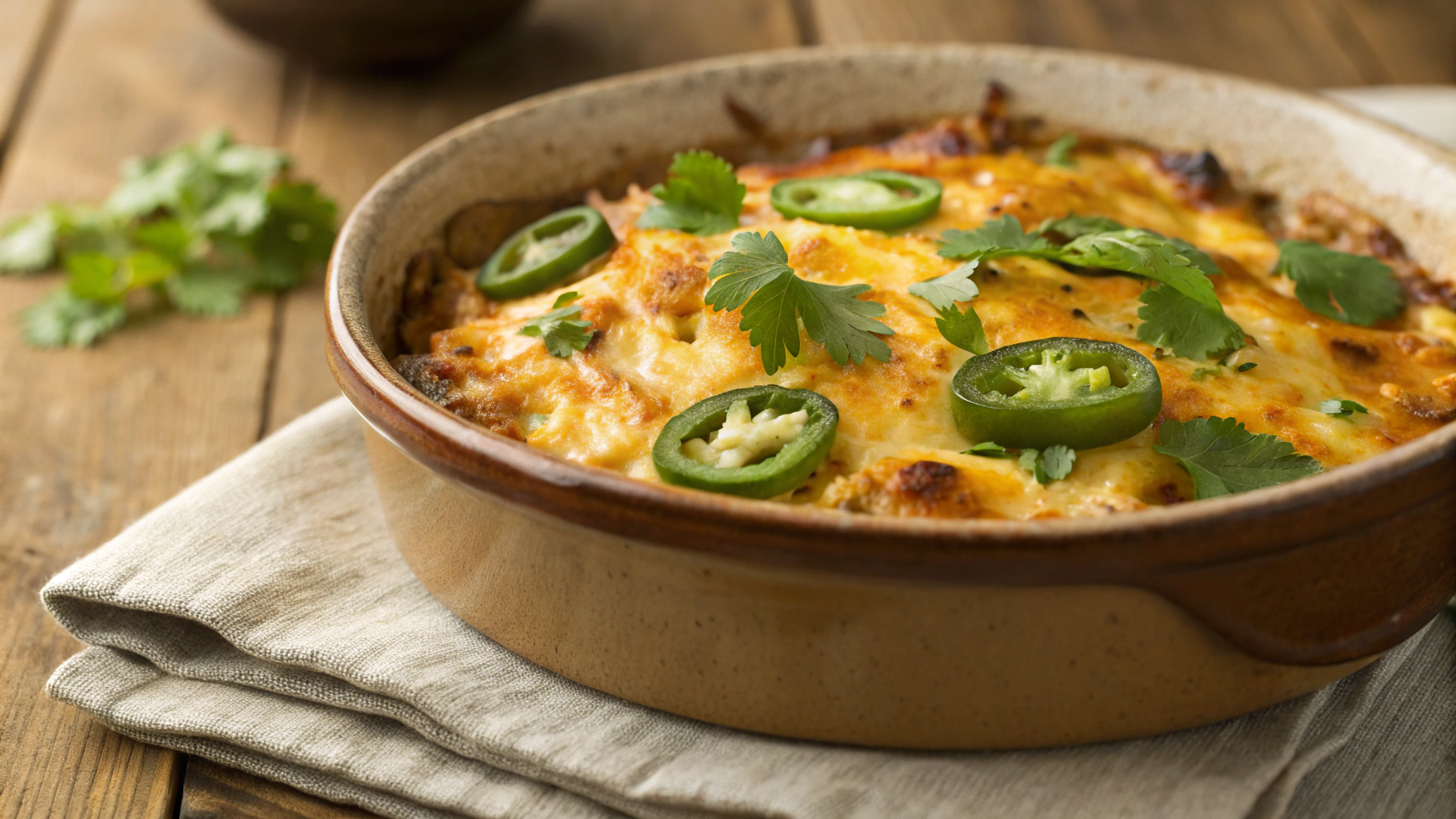 Keto Chicken Jalapeno Popper Casserole