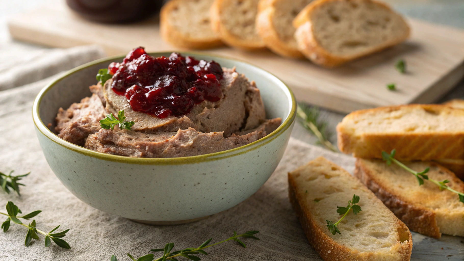 Keto Chicken Liver Pate With Cranberries