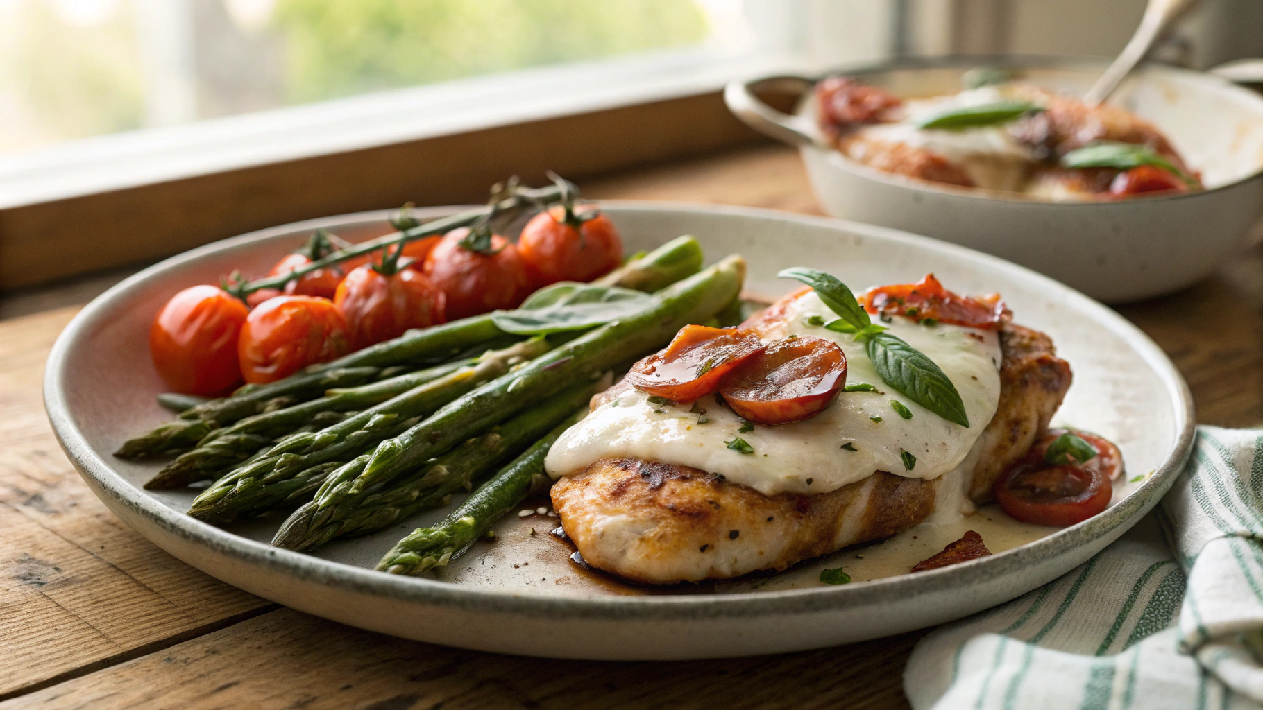 Keto Chicken Saltimbocca