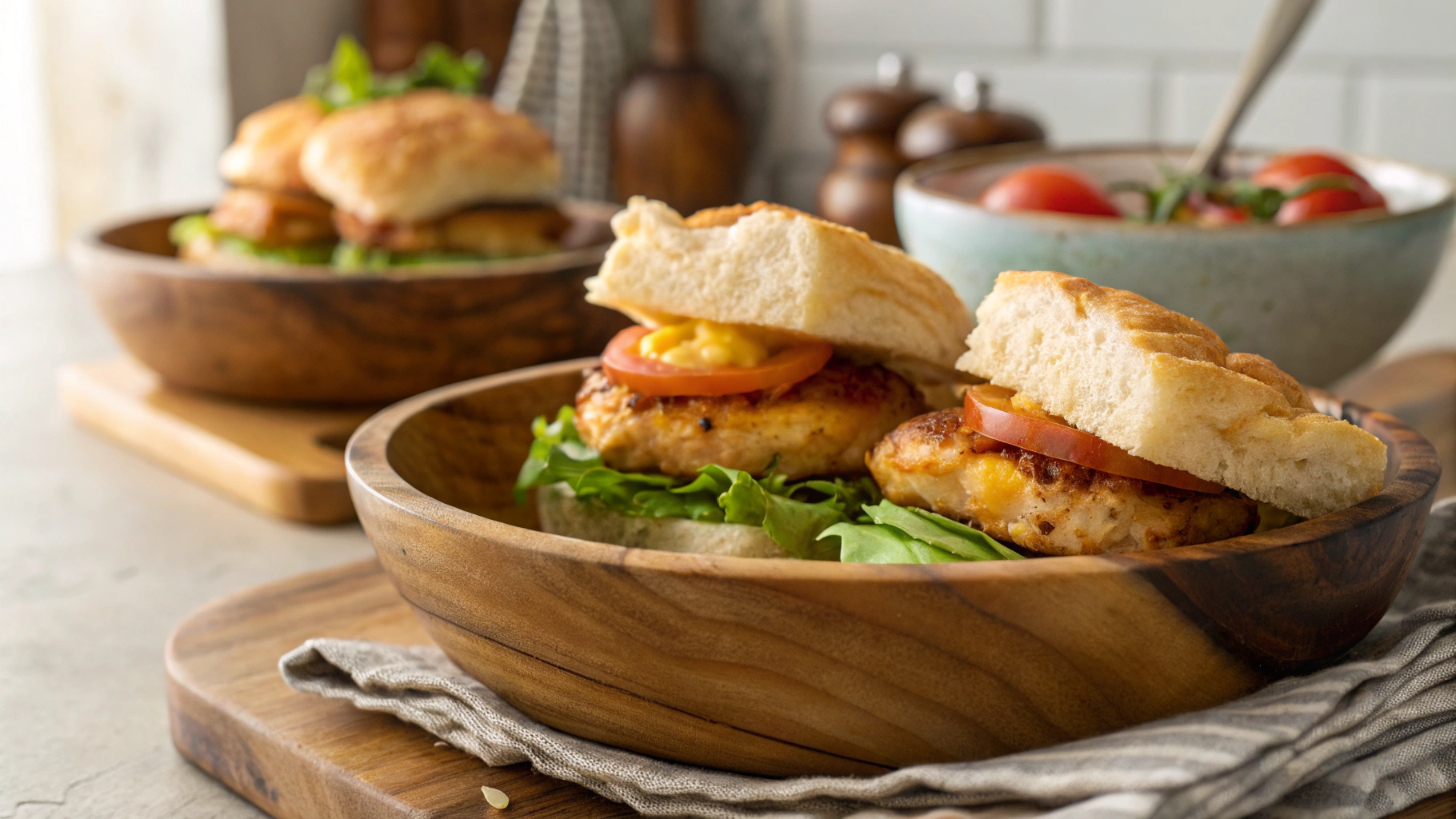 Keto Chicken Slider Sandwiches