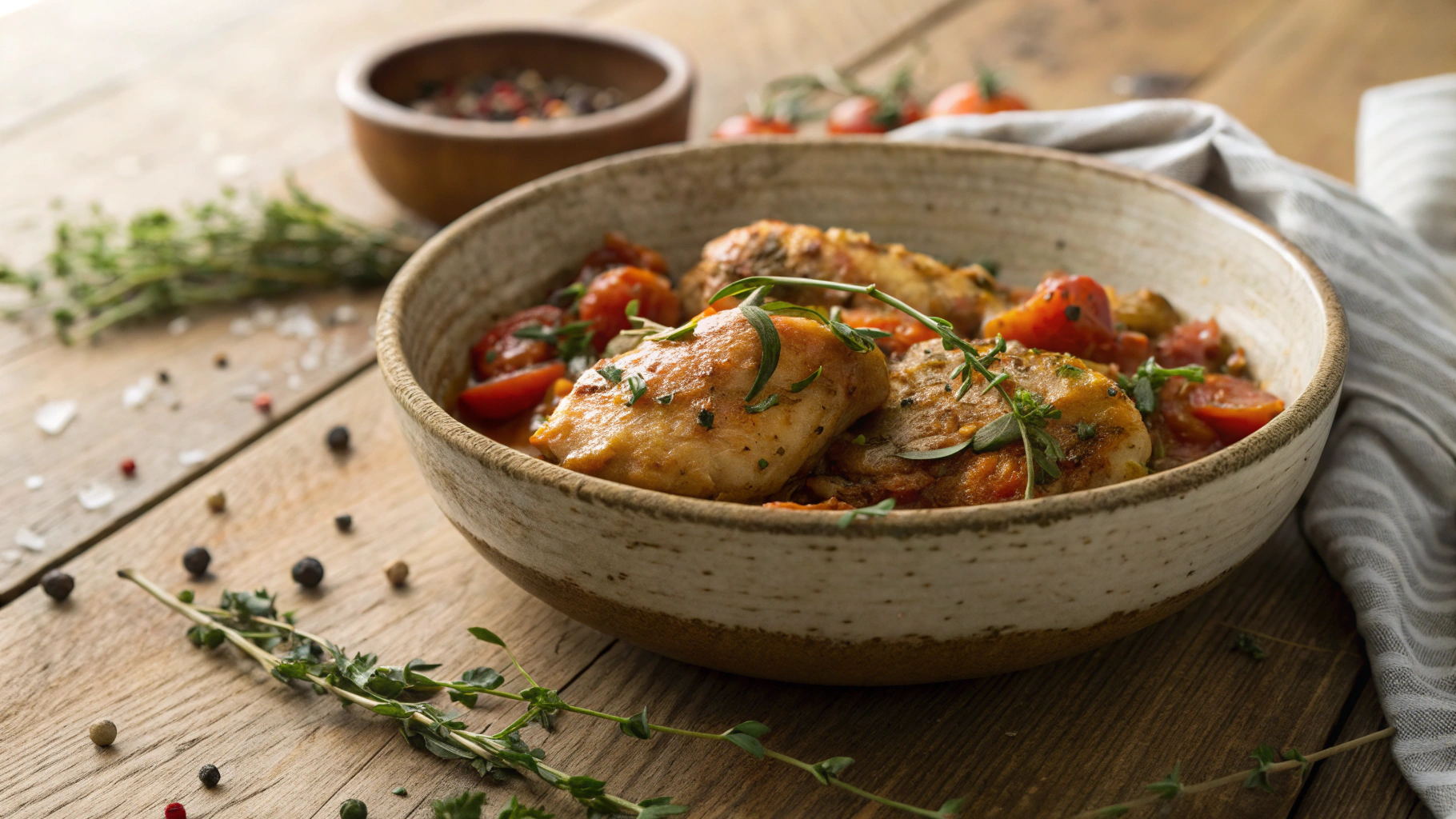 Keto Chicken Vesuvio