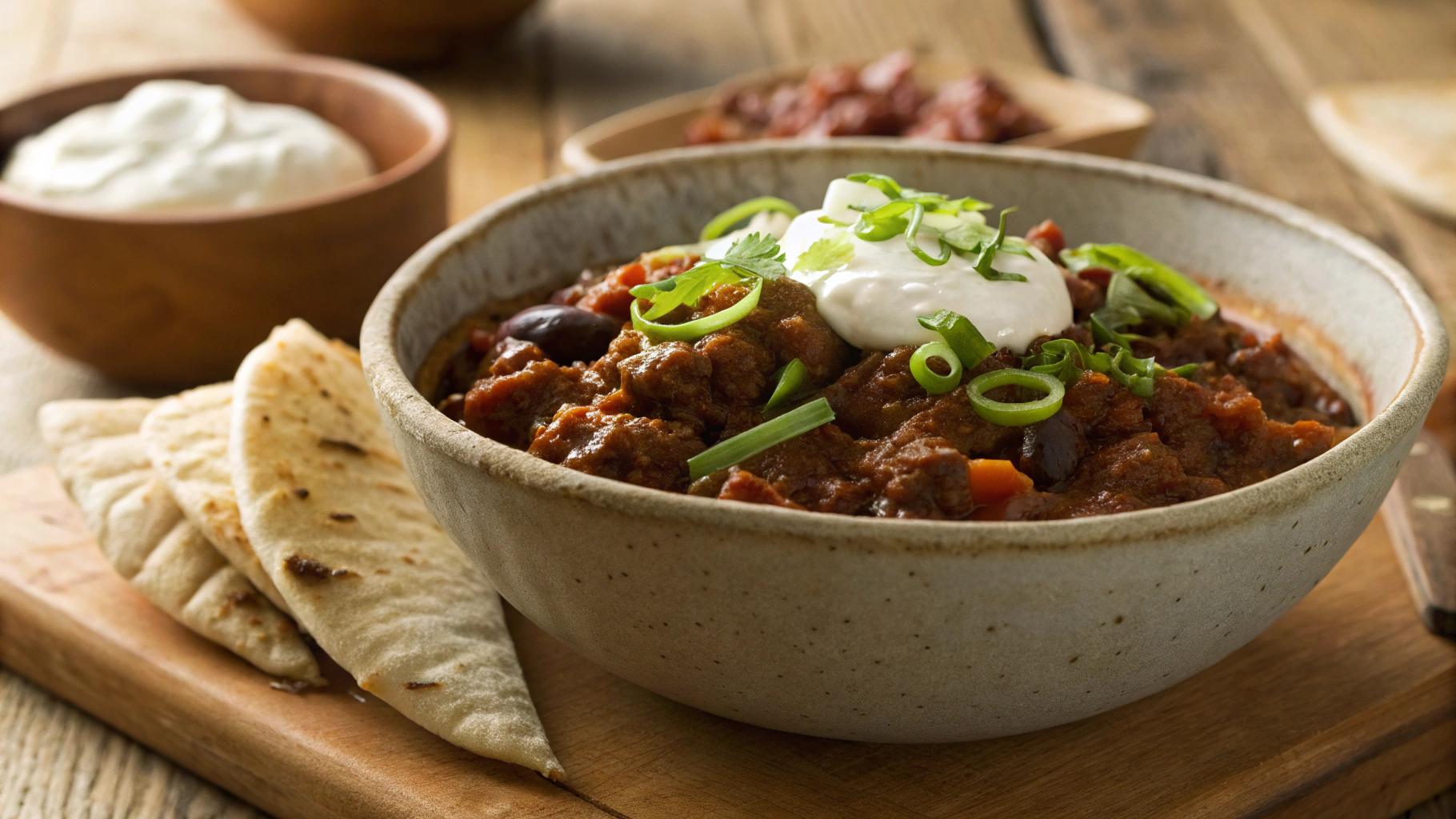 Keto Chili Beef Pitta Pockets