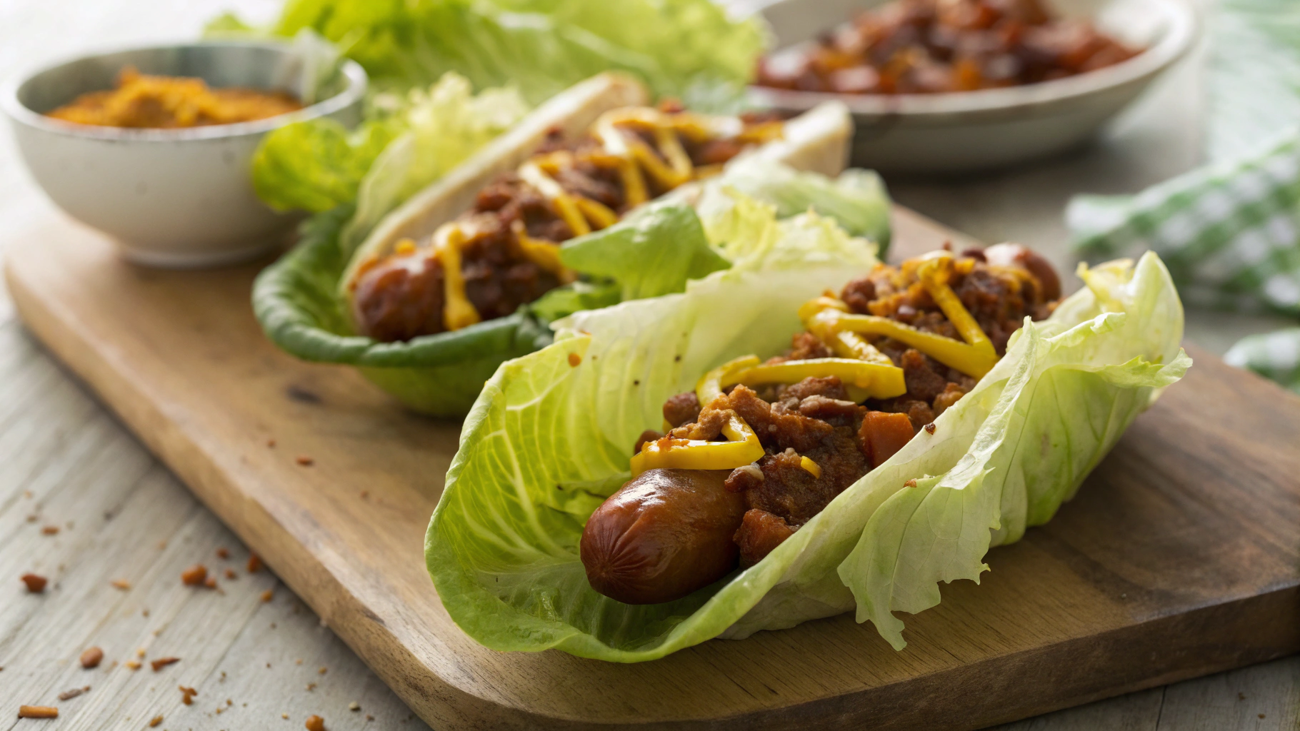 Keto Chili Cheese Dogs