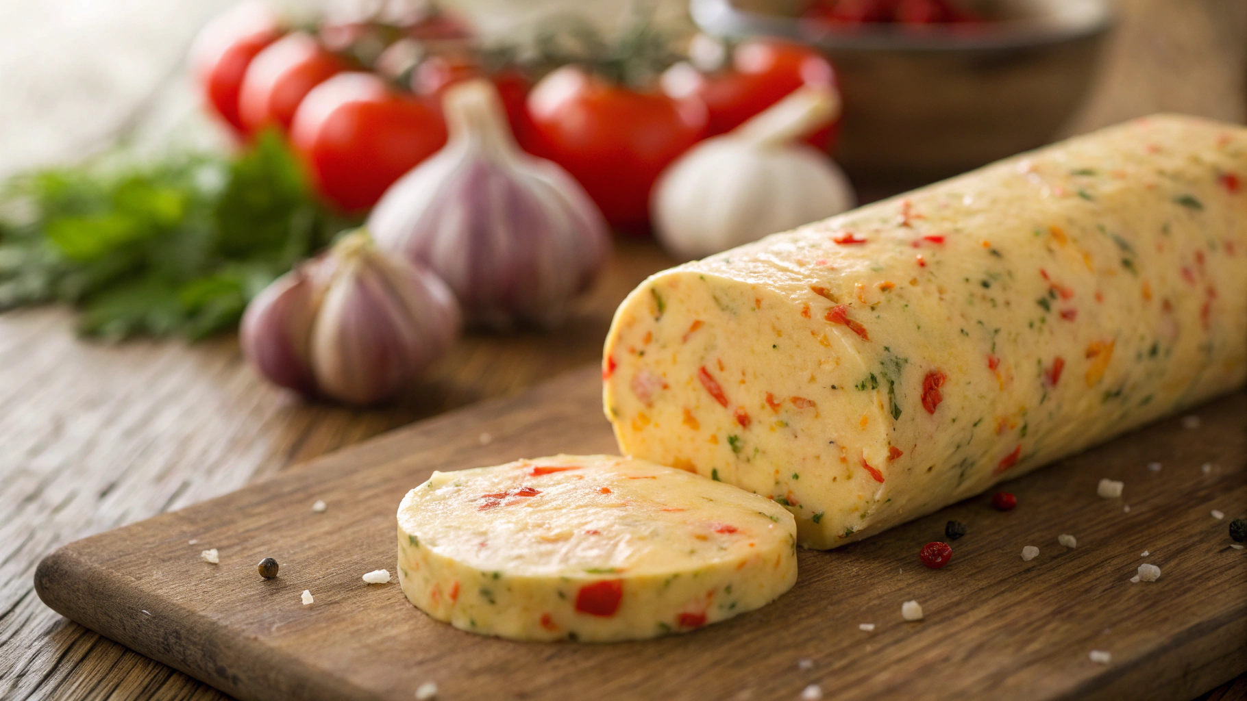 Keto Chilli, Garlic And Tomato Compound Butter