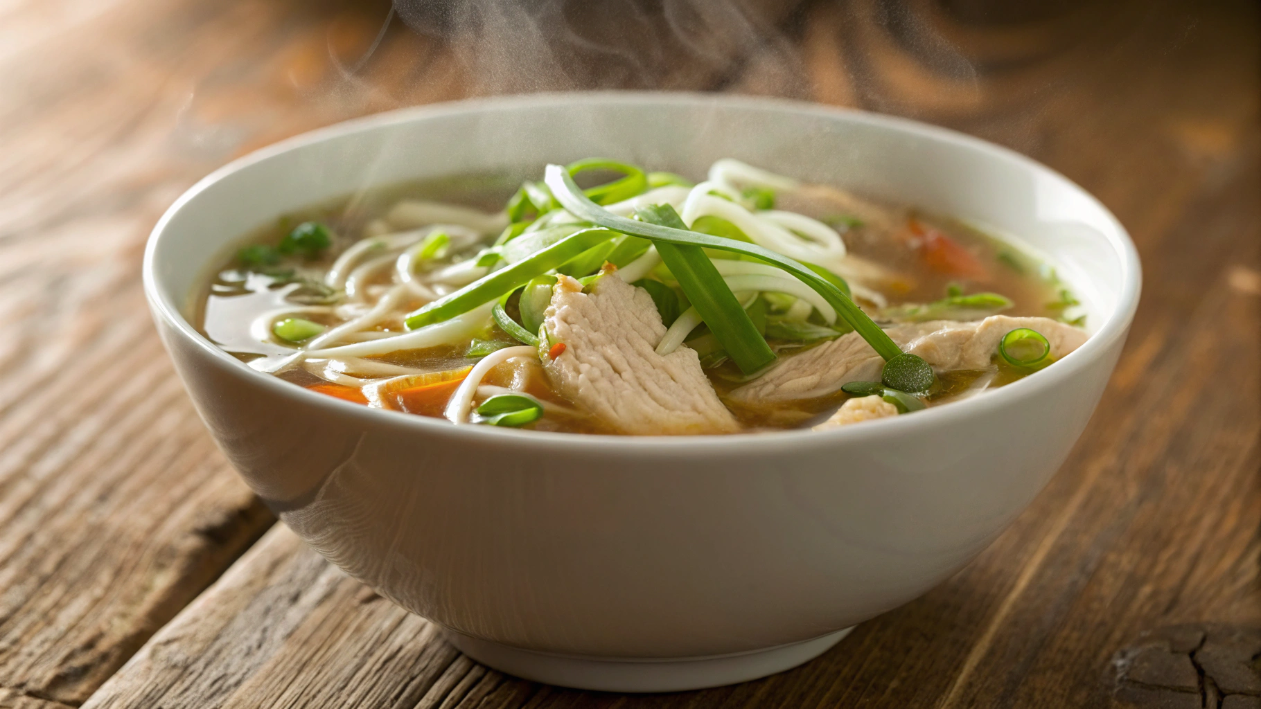 Keto Chinese Chicken Noodle Soup