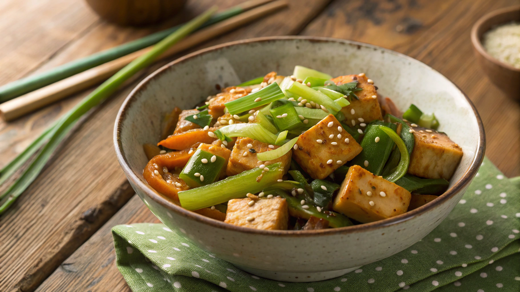 Keto Chinese Dried Tofu and Celery