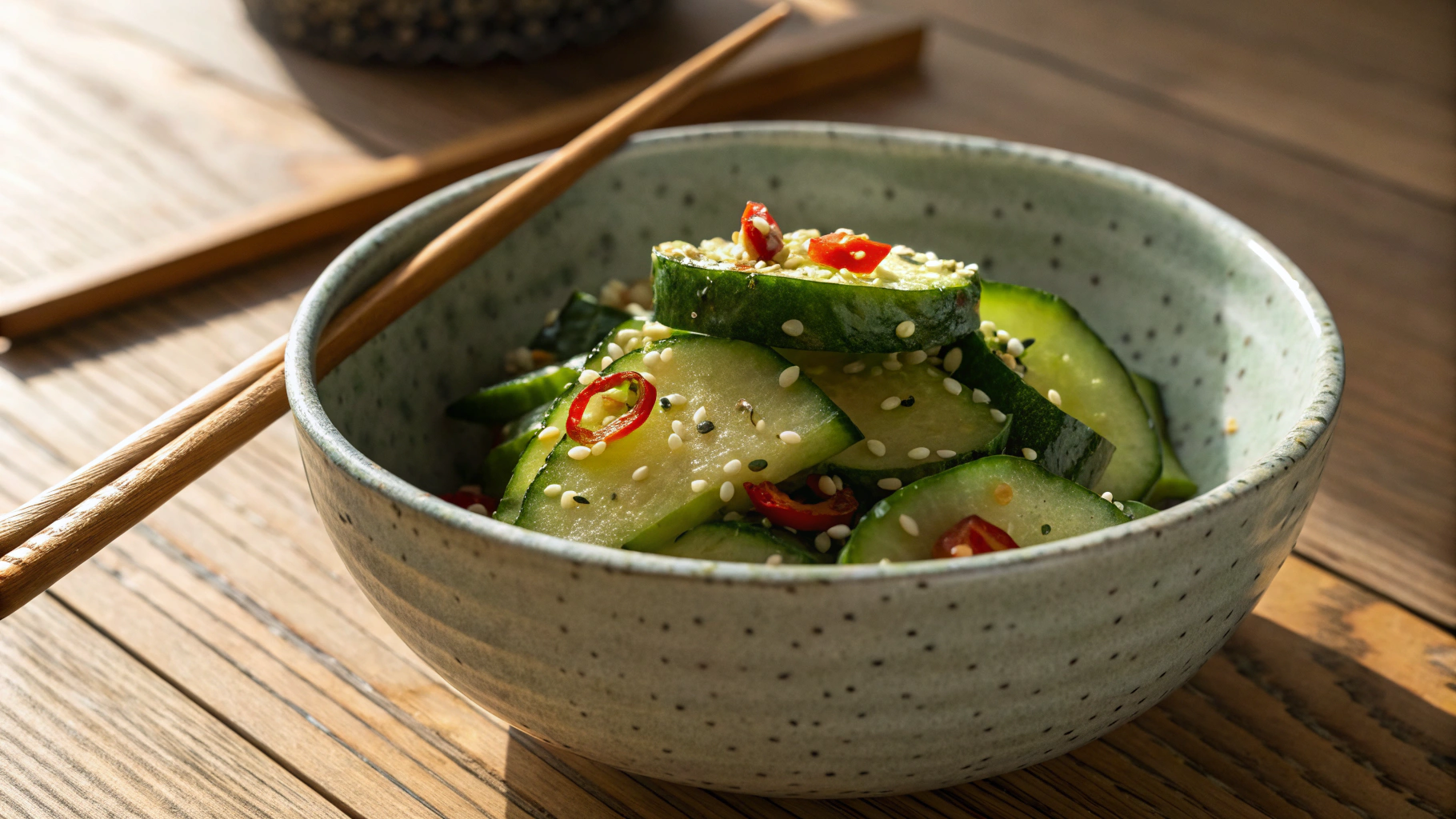 Keto Chinese Smashed Cucumber