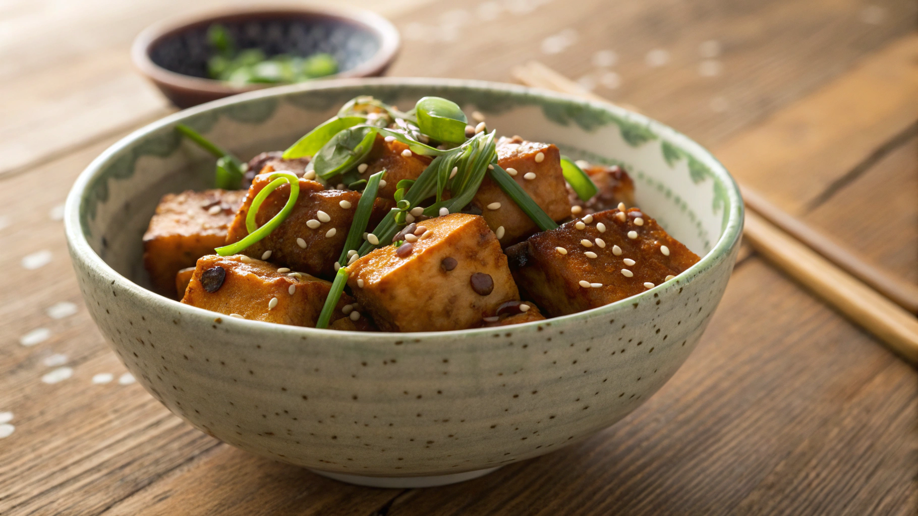 Keto Chinese Spiced Baked Tofu