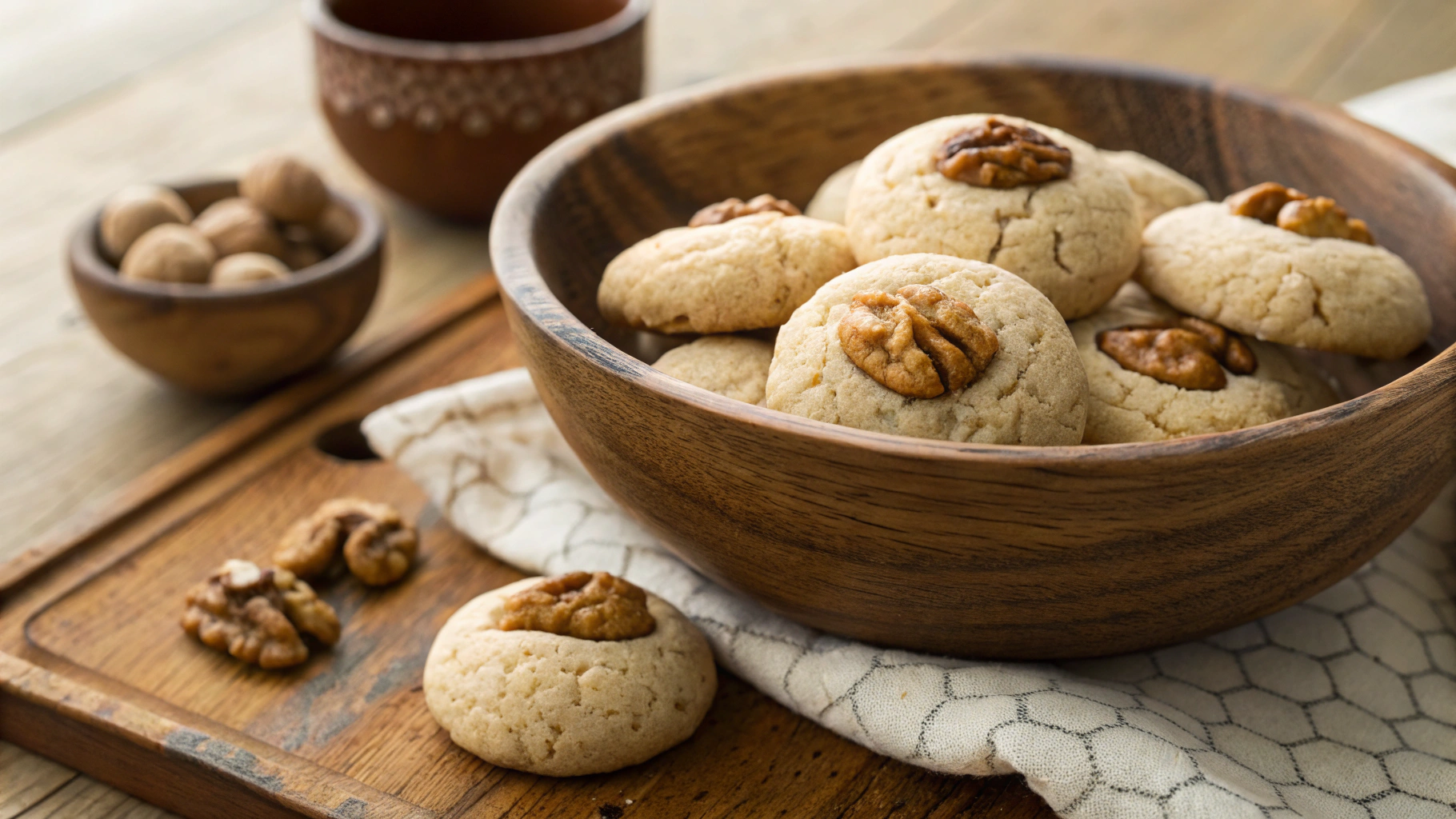 Keto Chinese Walnut Cookies
