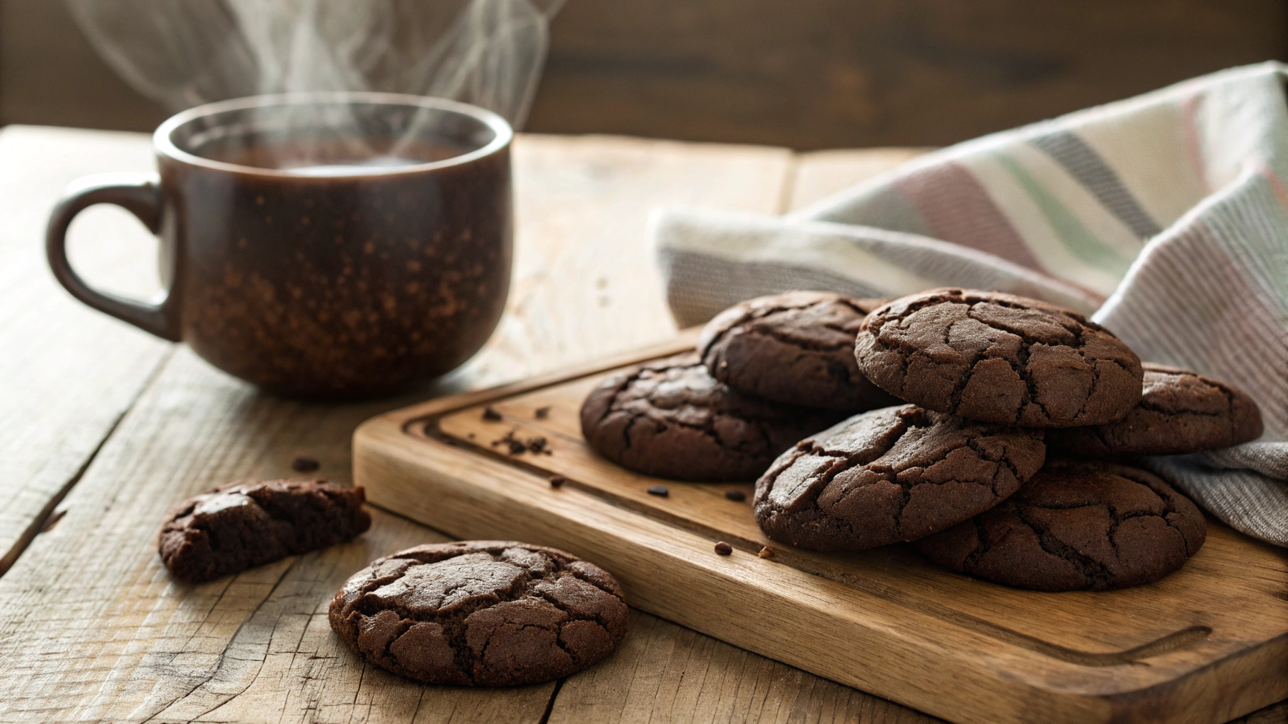 Keto Chocolate Brownie Cookies