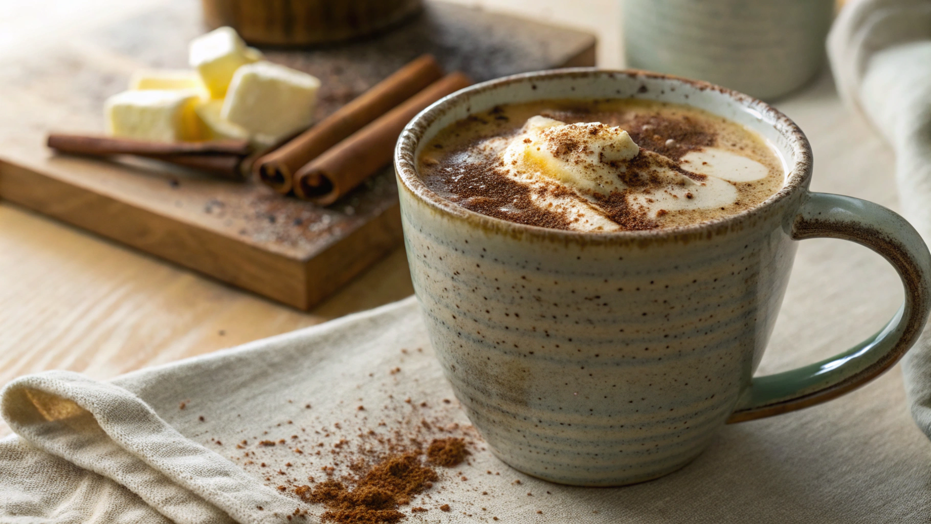 Keto Chocolate Butter Coffee