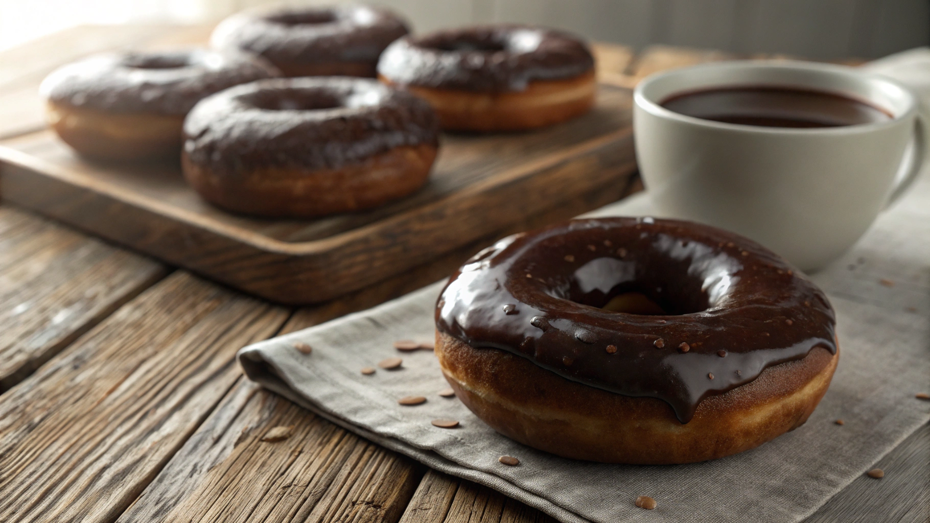 Keto Chocolate Cake Donuts
